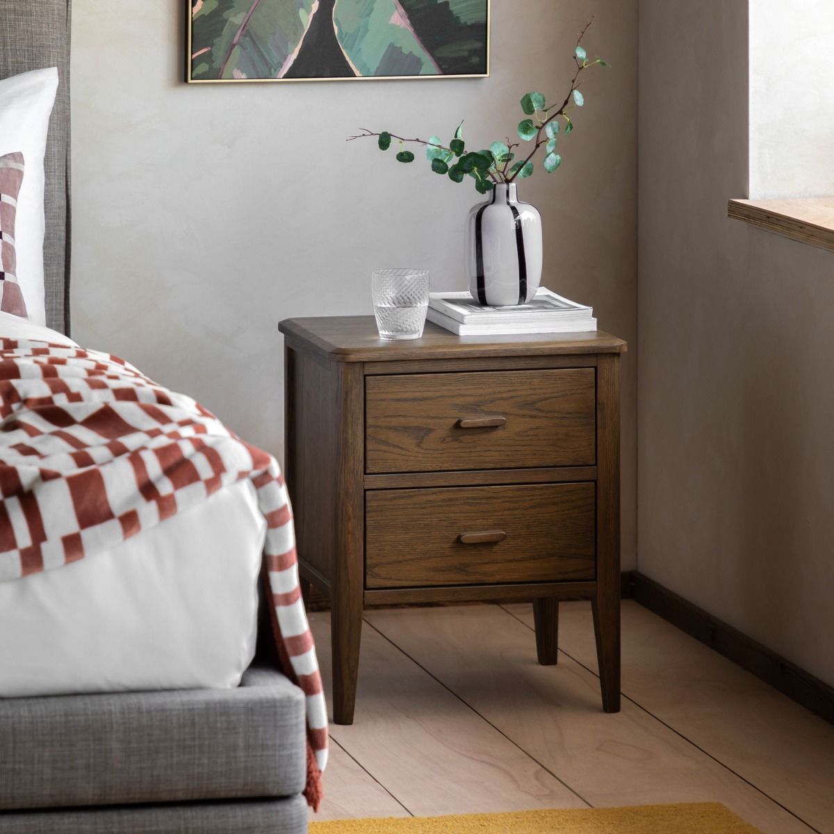 Playa Twin-Drawer Bedside