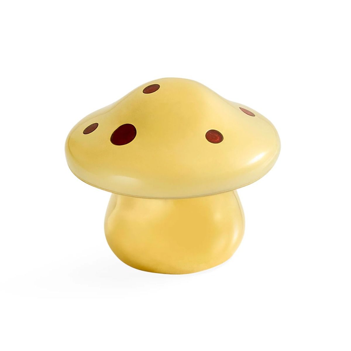 Brass Mushroom Box - Red