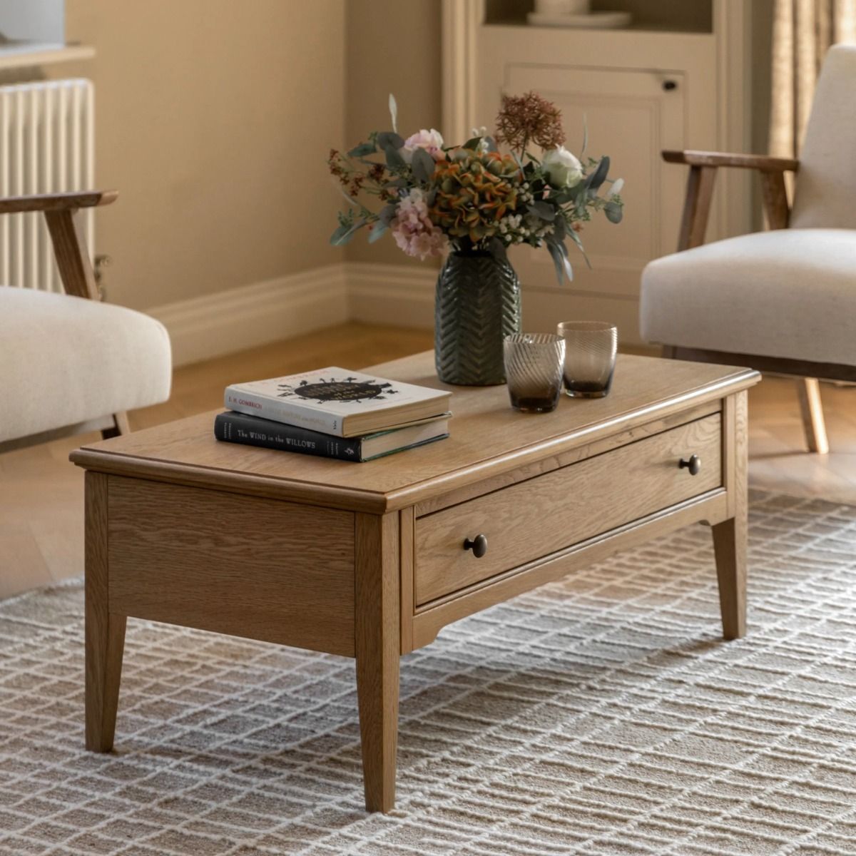 Thea 1 Drawer Coffee Table