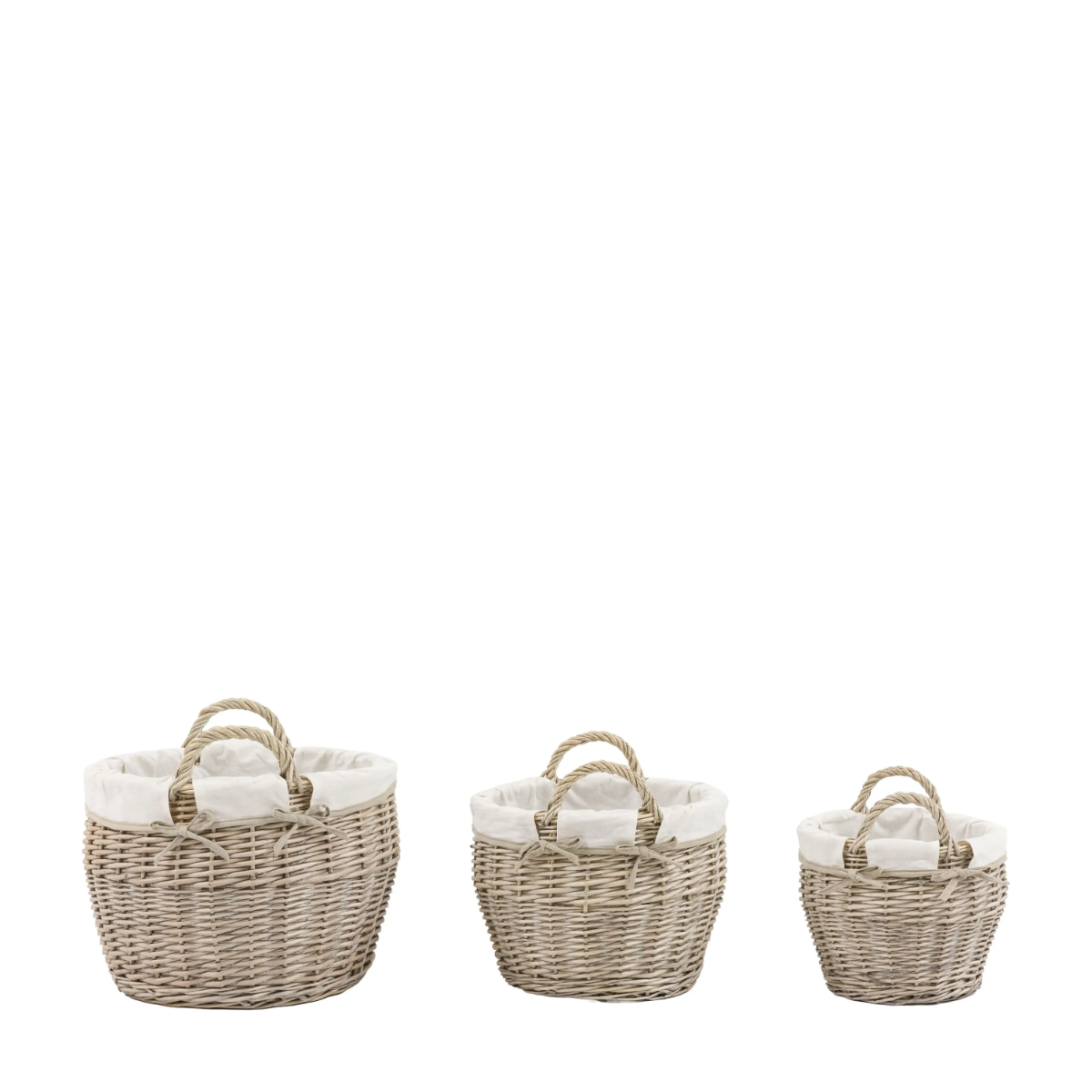 Orin Lined Baskets - Set of 2