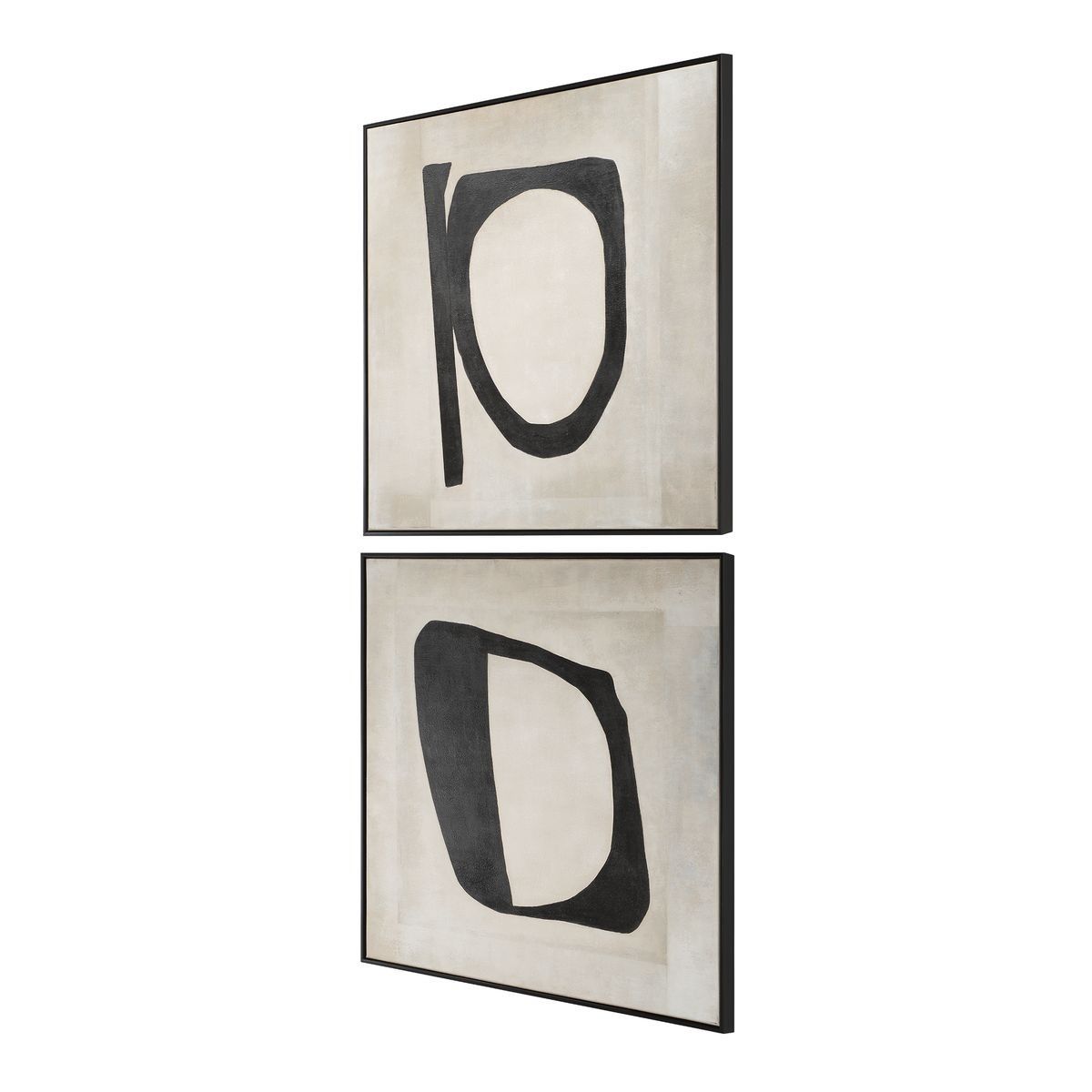 Characters Abstract Art - Set of 2