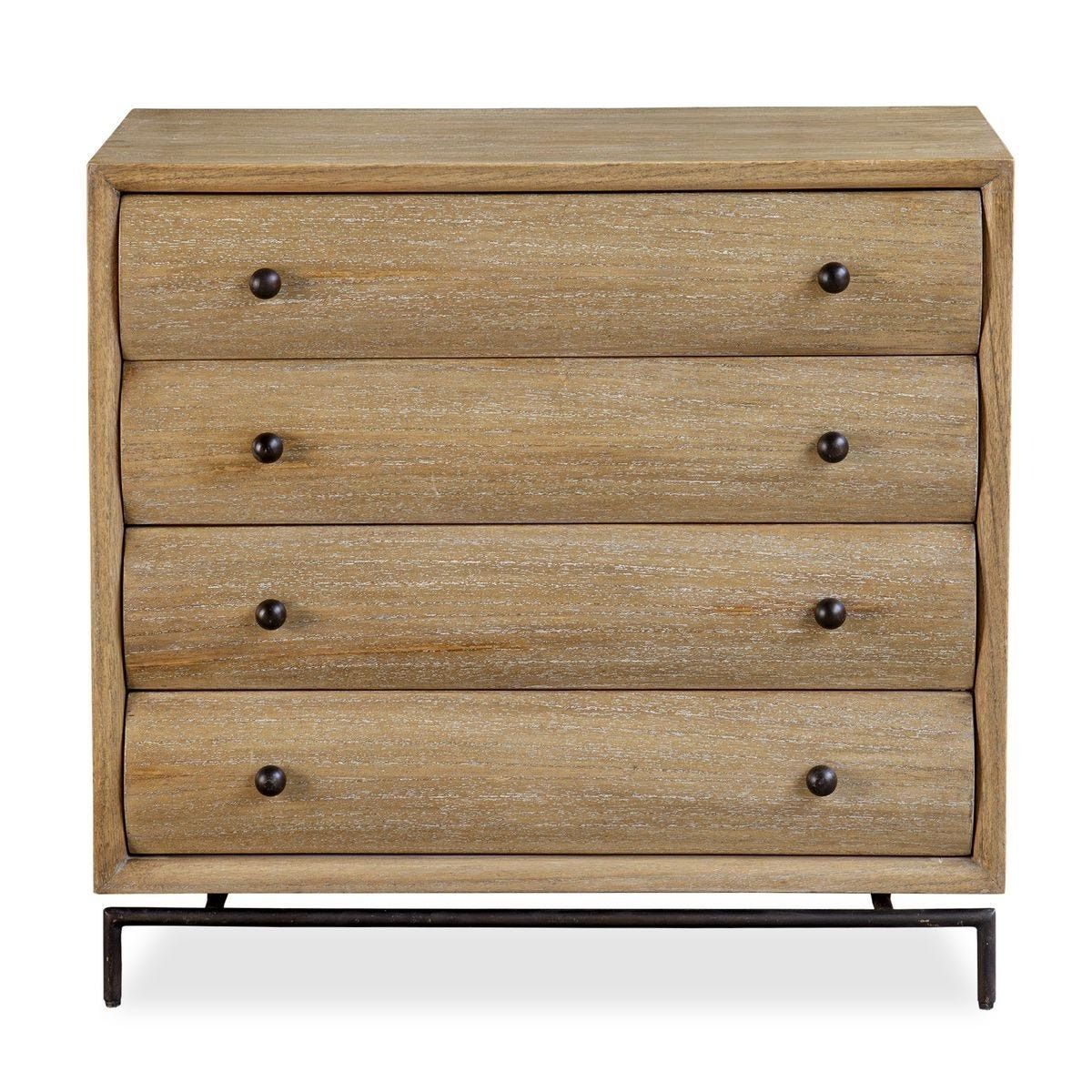 Millard Curved 4-Drawer Chest