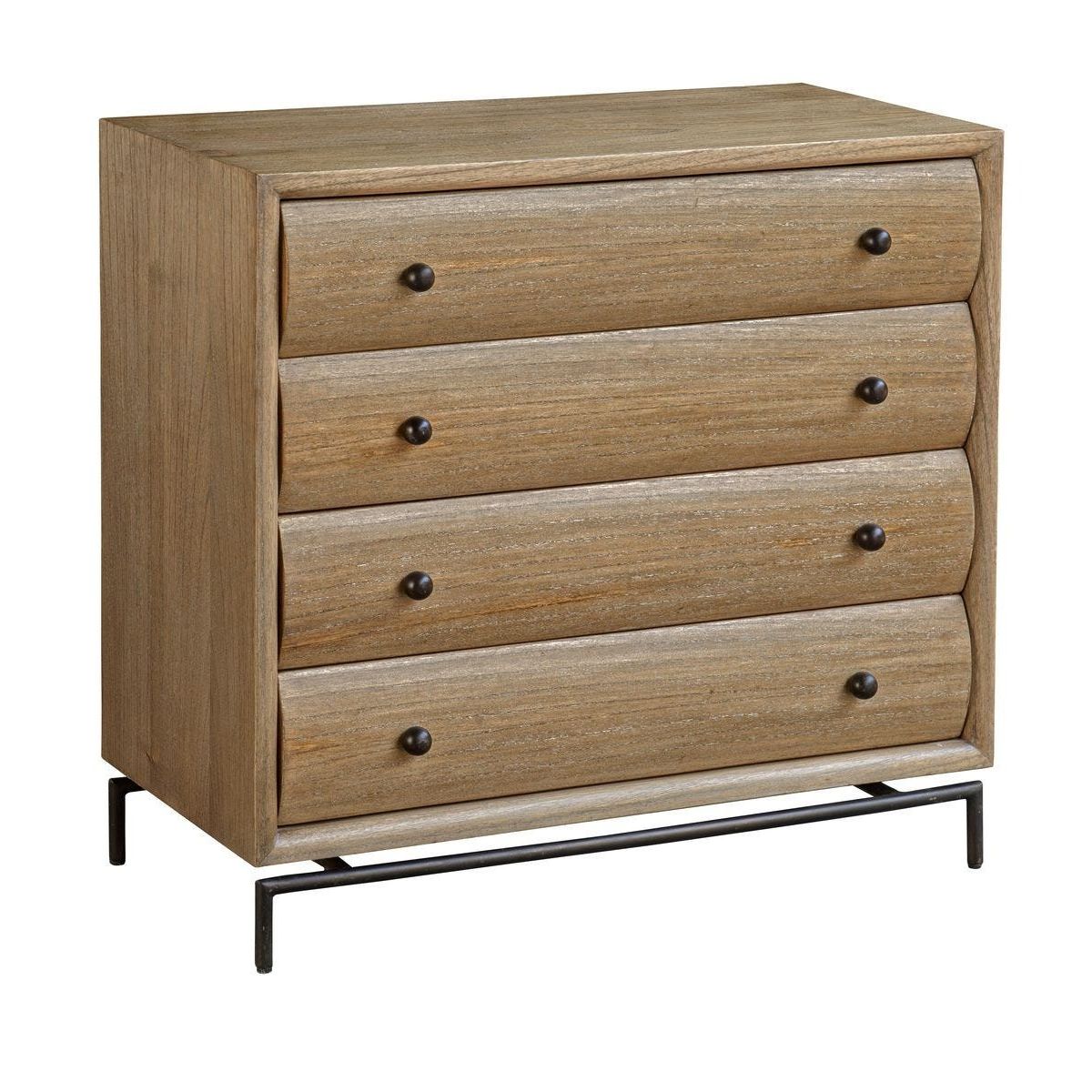 Millard Curved 4-Drawer Chest