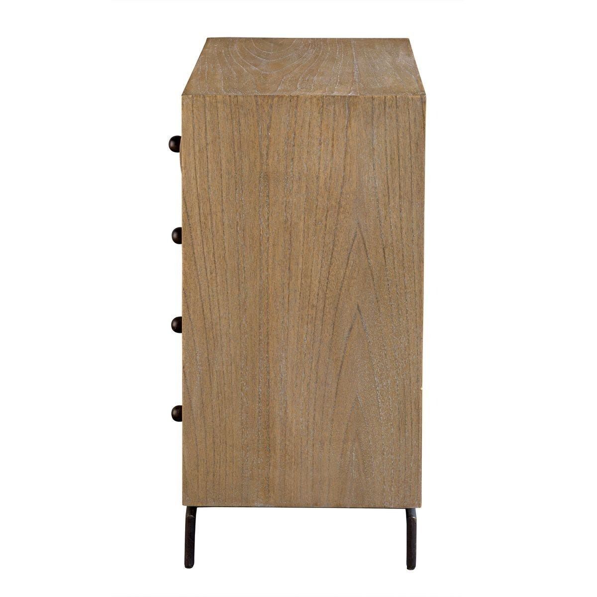 Millard Curved 4-Drawer Chest