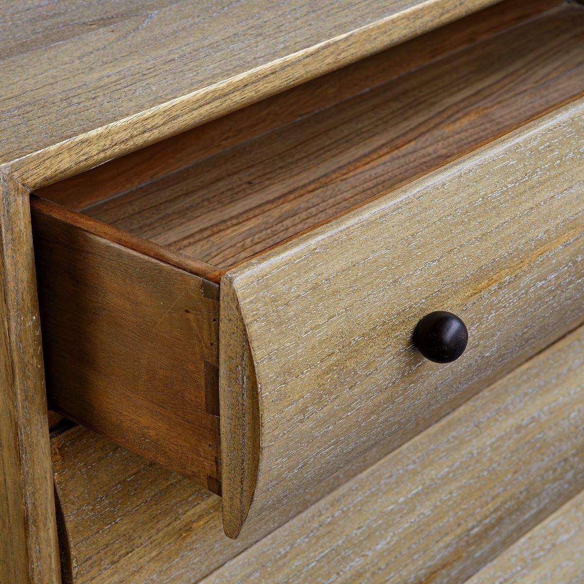Millard Curved 4-Drawer Chest