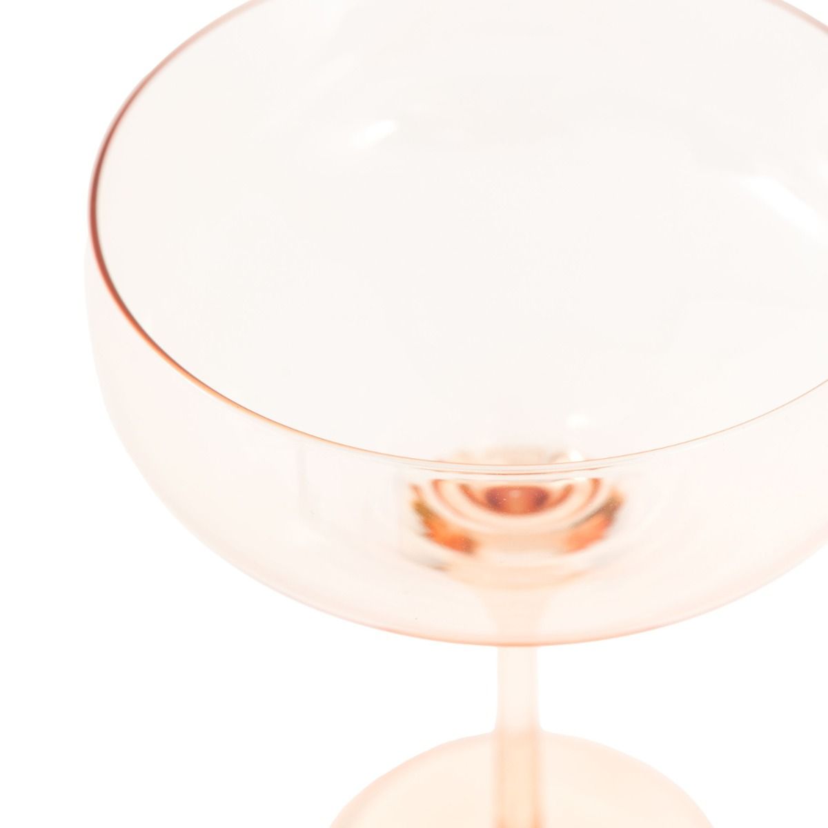 Orchard Coupe Glasses - Amber