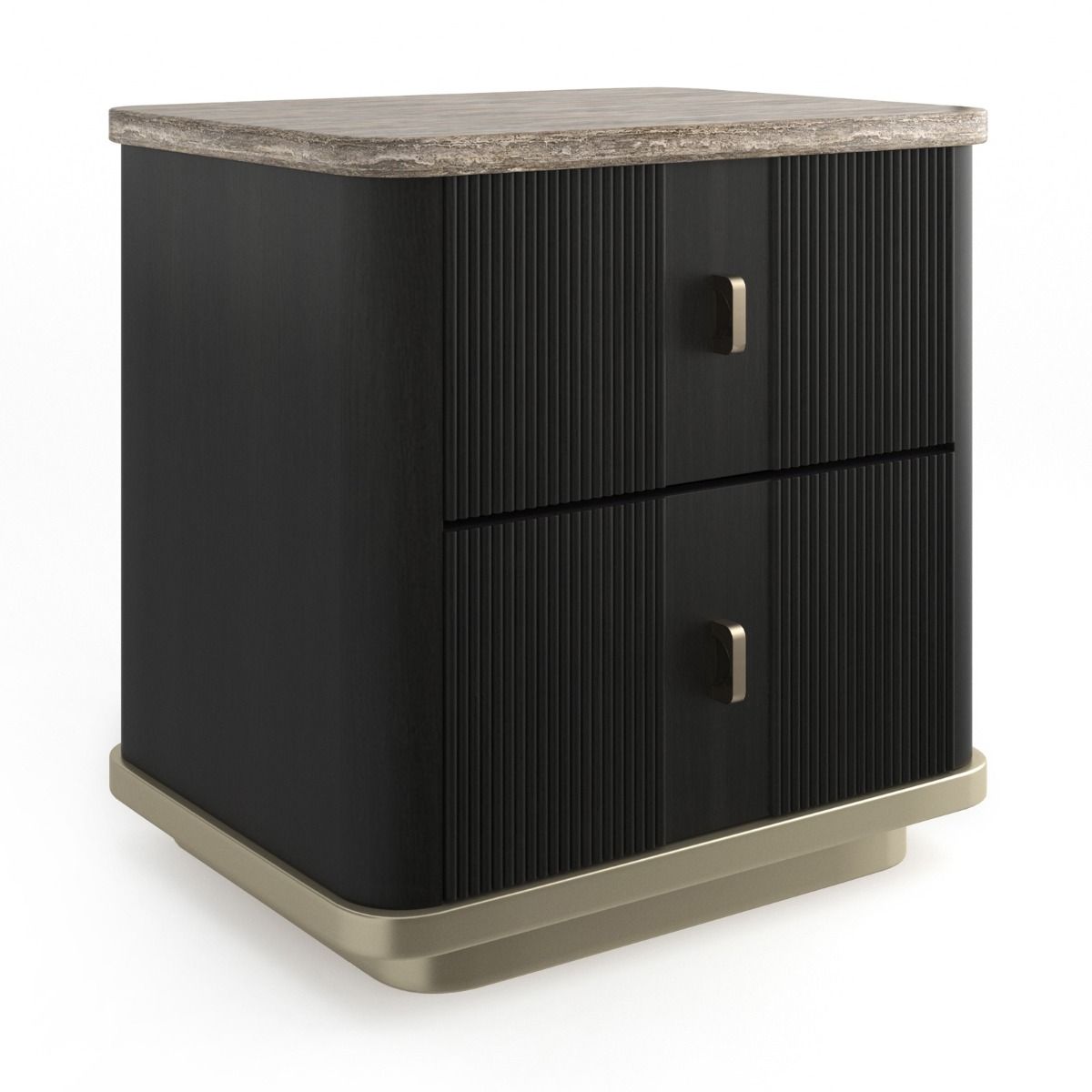 Rhythm Bedside Table - Dark - S