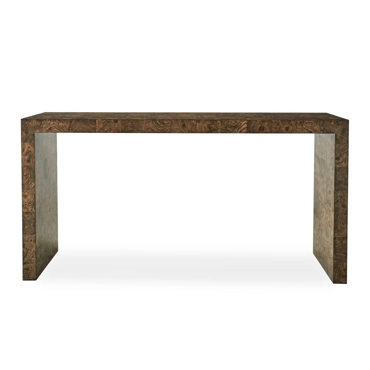 Ingrain Console Table in Cocoa Brown