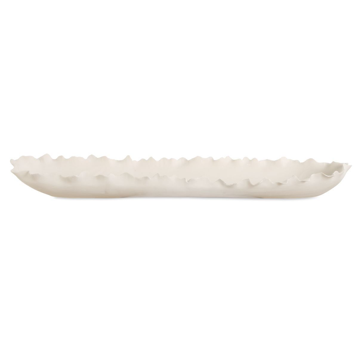 Ripple Crest Bowl - White
