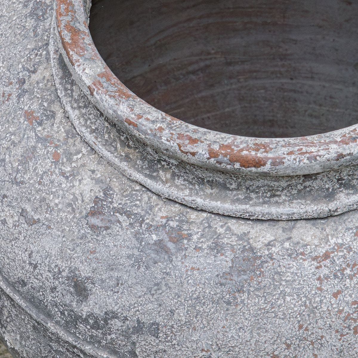 Echoes of Time Concrete Outdoor Planter