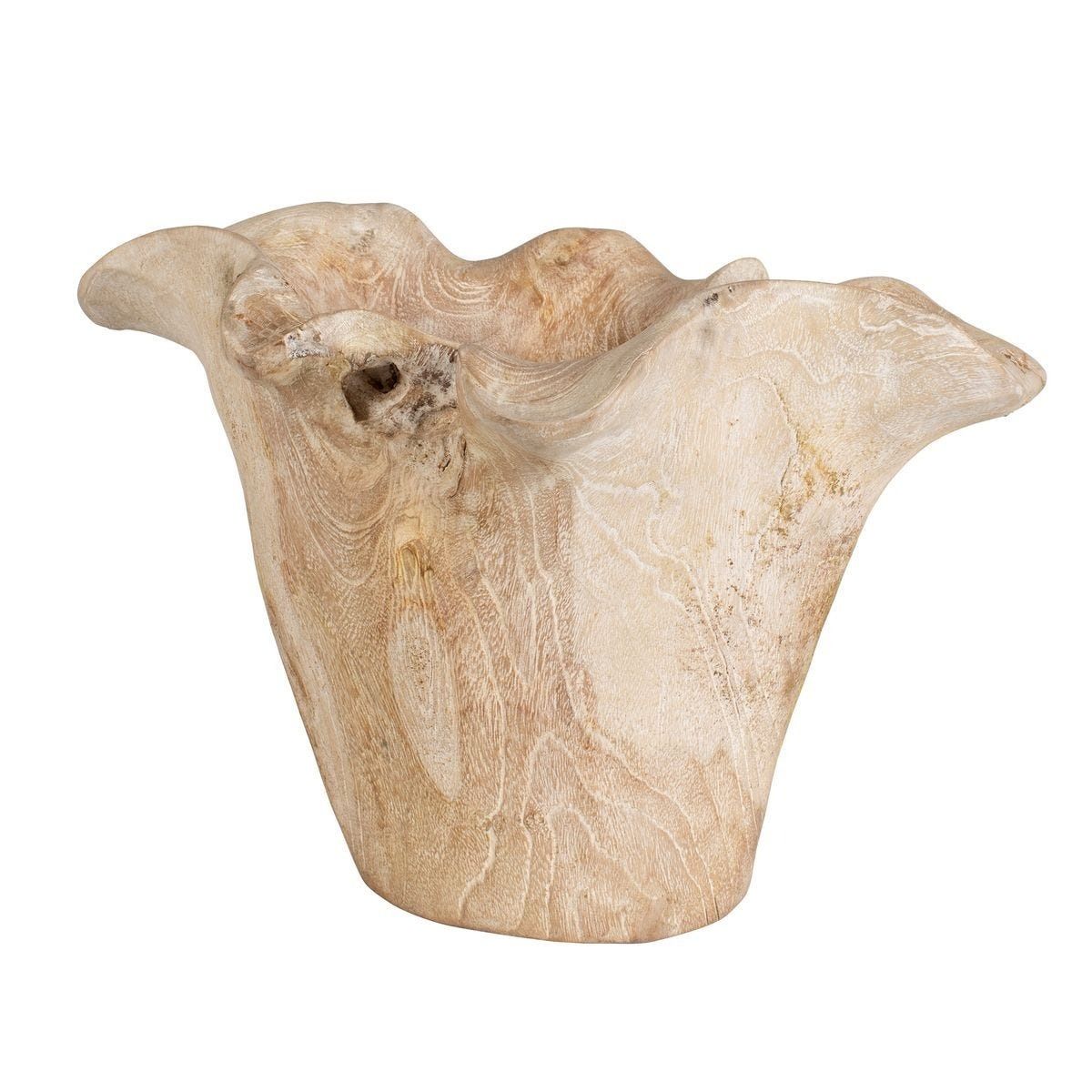 Teak Flow Bowl - Outdoor