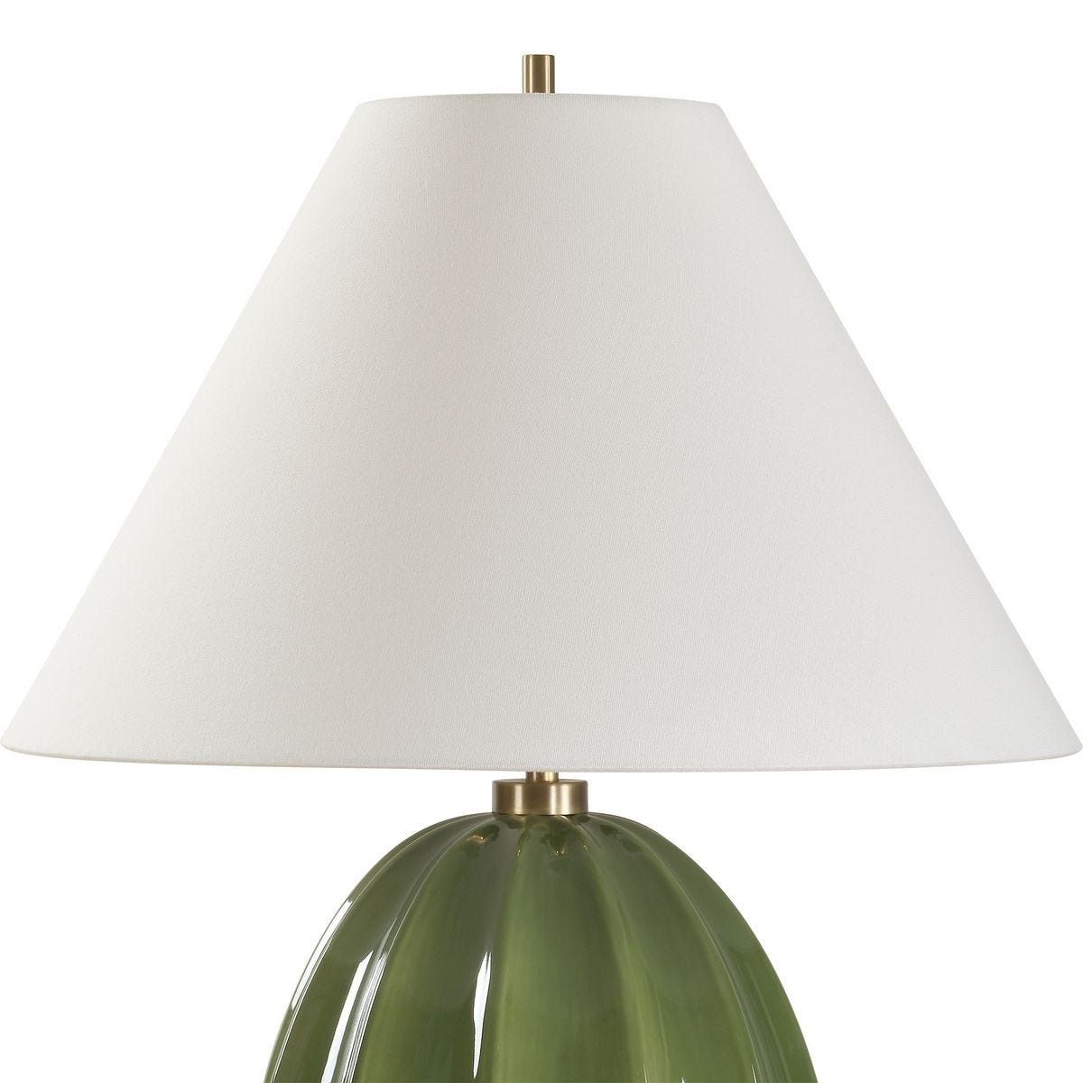 Renna Table Lamp - Moss Green