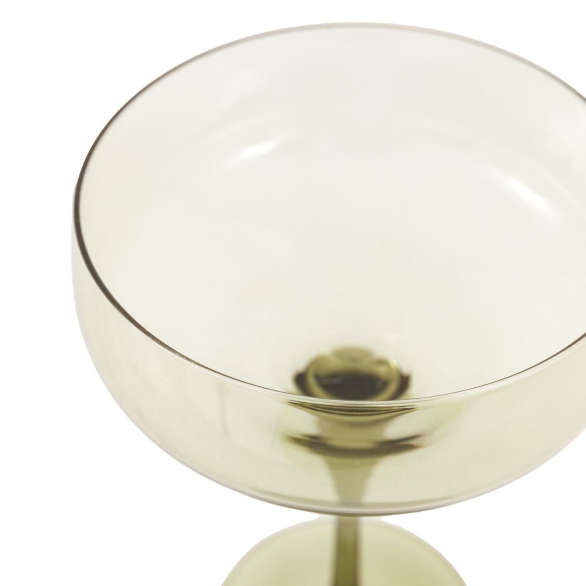 Orchard Coupe Glasses - Green