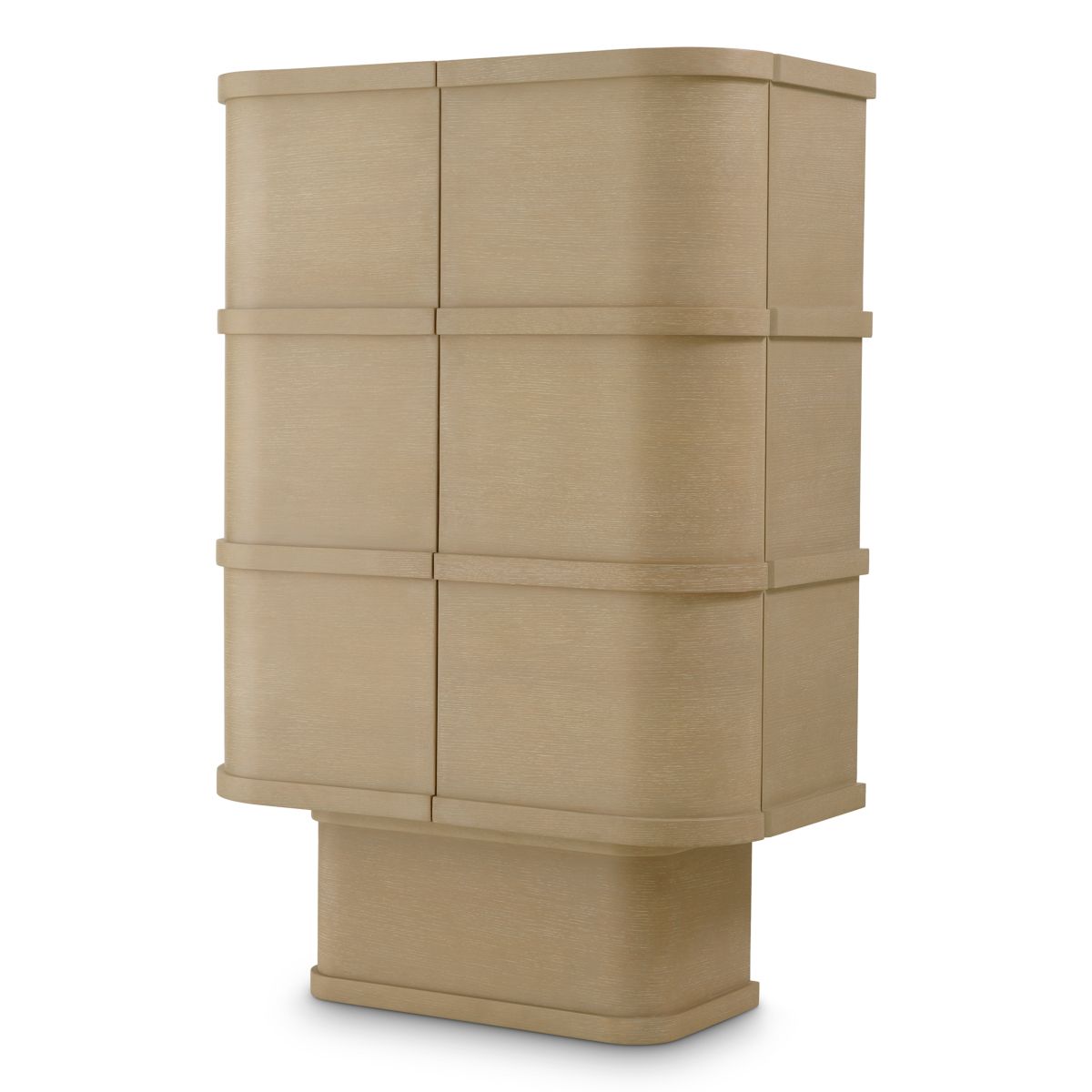 Cabana Bar Cabinet - Washed Oak