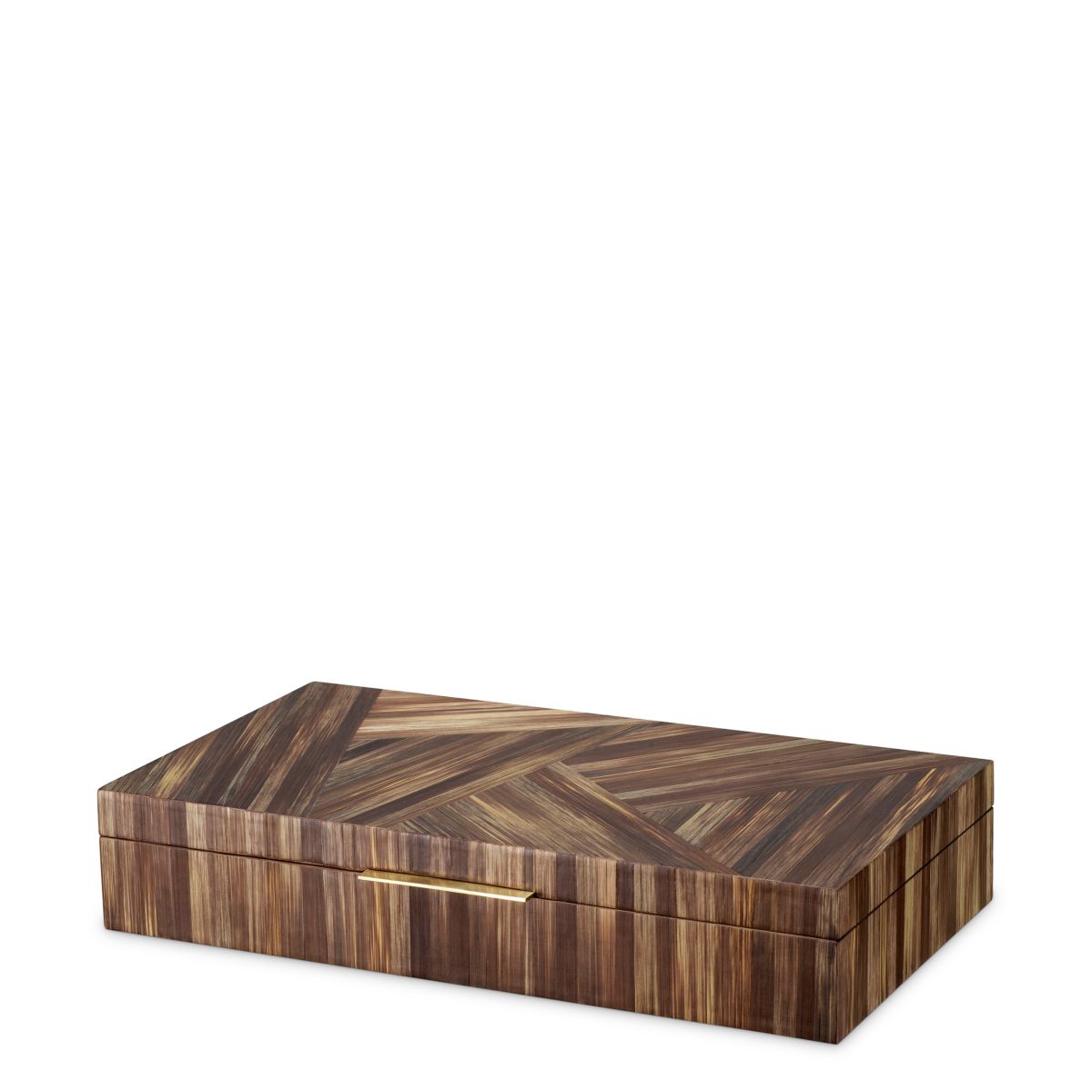 Harvard Box - Marquetry Brown