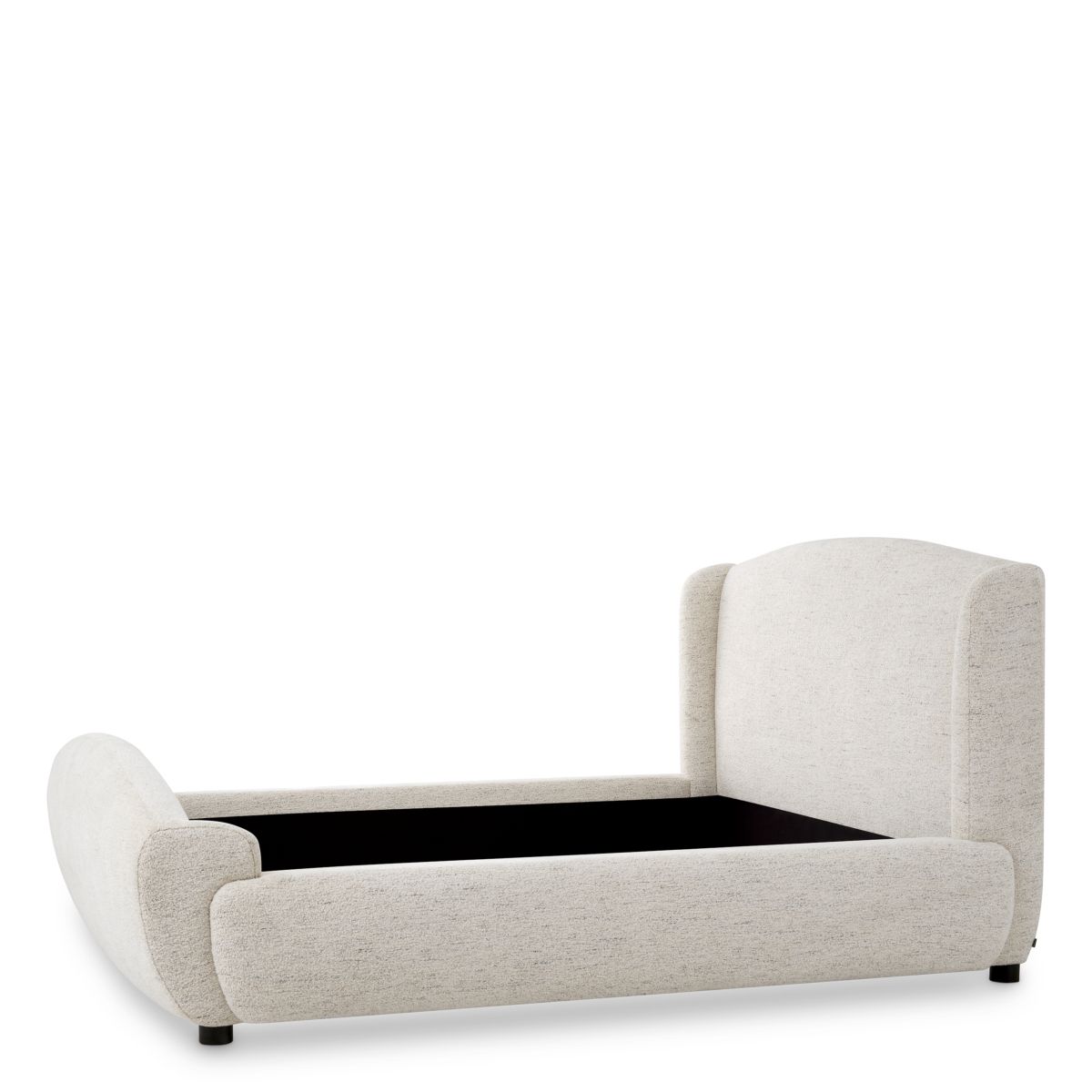 Mellory Bed Frame - Seashell Off-White