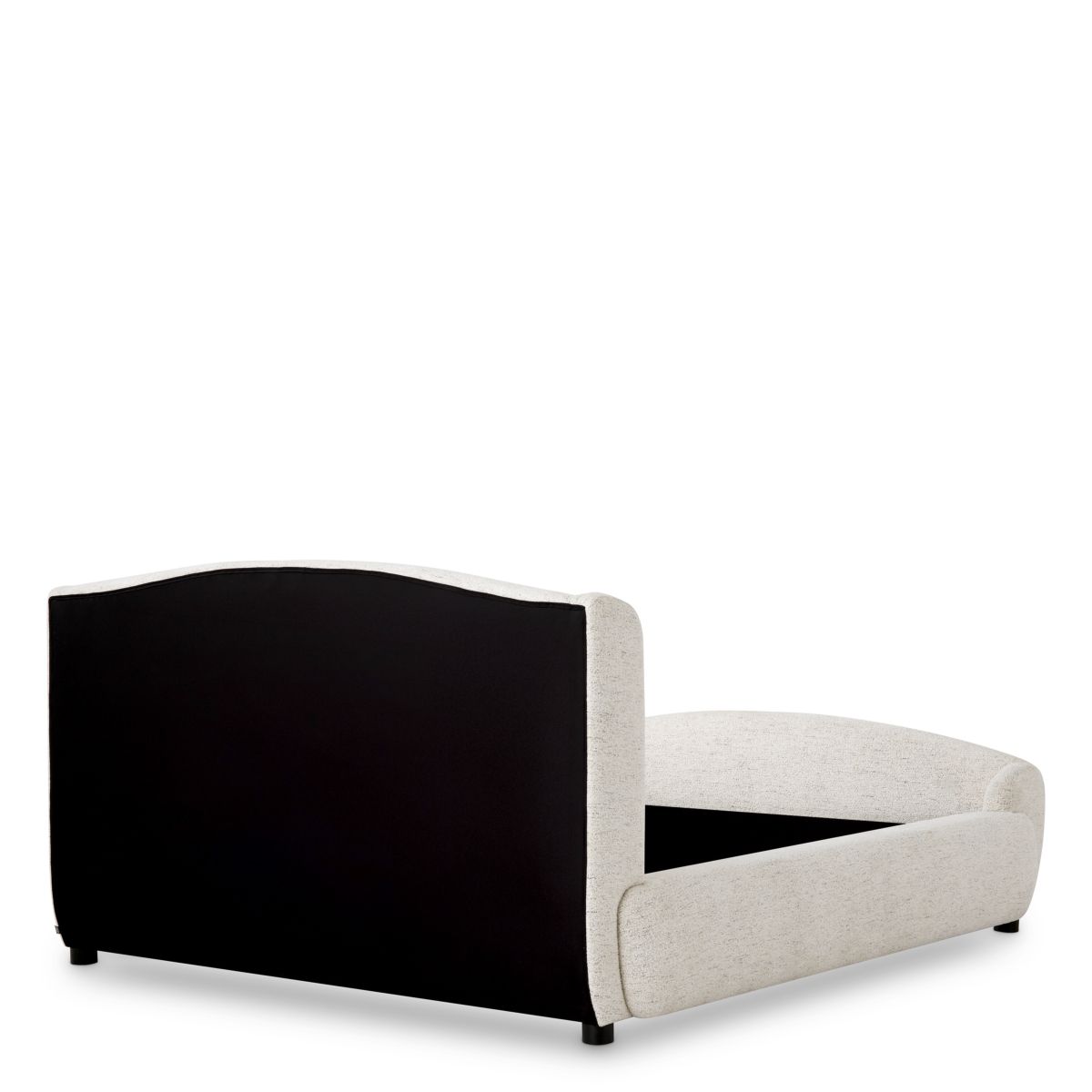 Mellory Bed Frame - Seashell Off-White