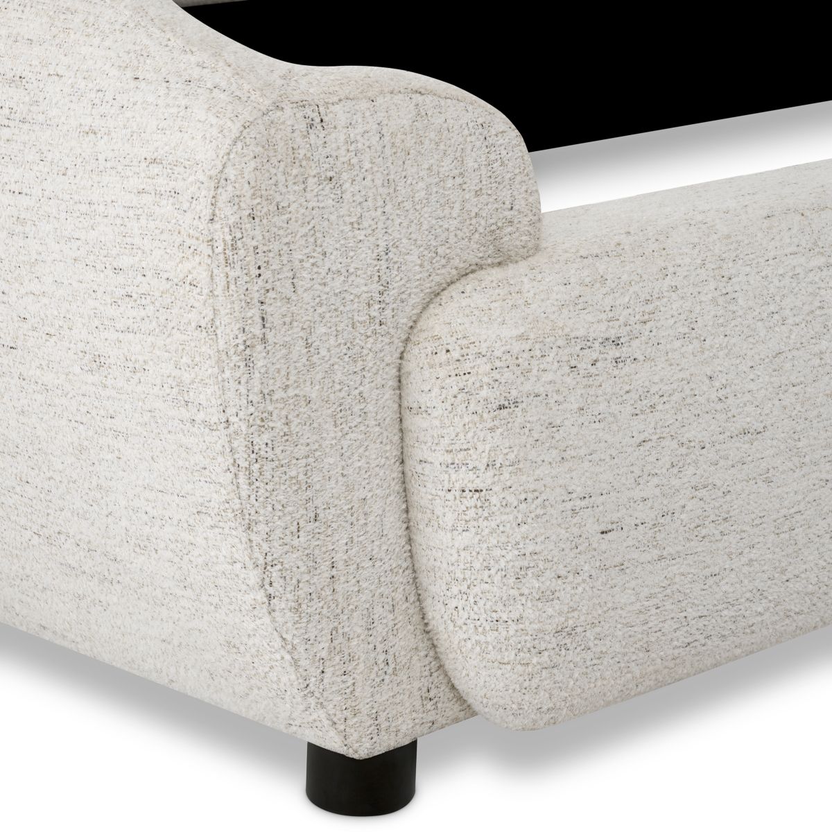 Mellory Bed Frame - Seashell Off-White