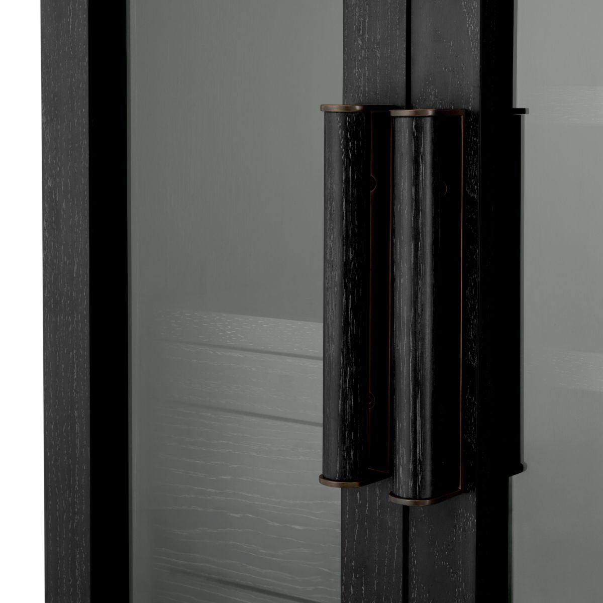 Connaught Bar Cabinet - Charcoal Oak