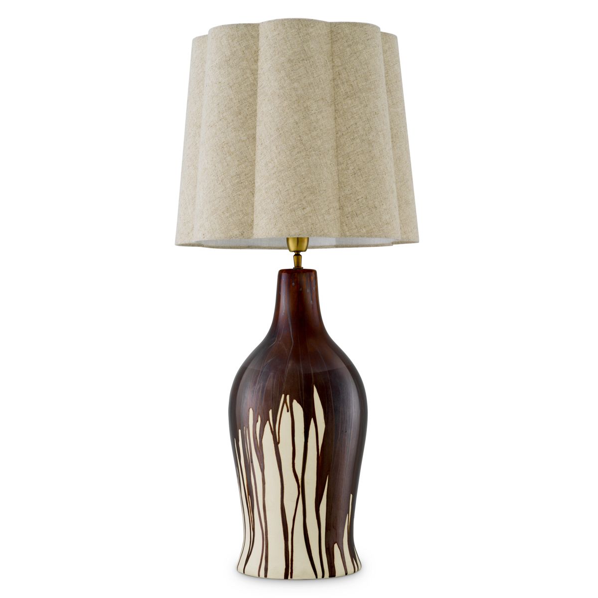 Beatriz Table Lamp - Brown