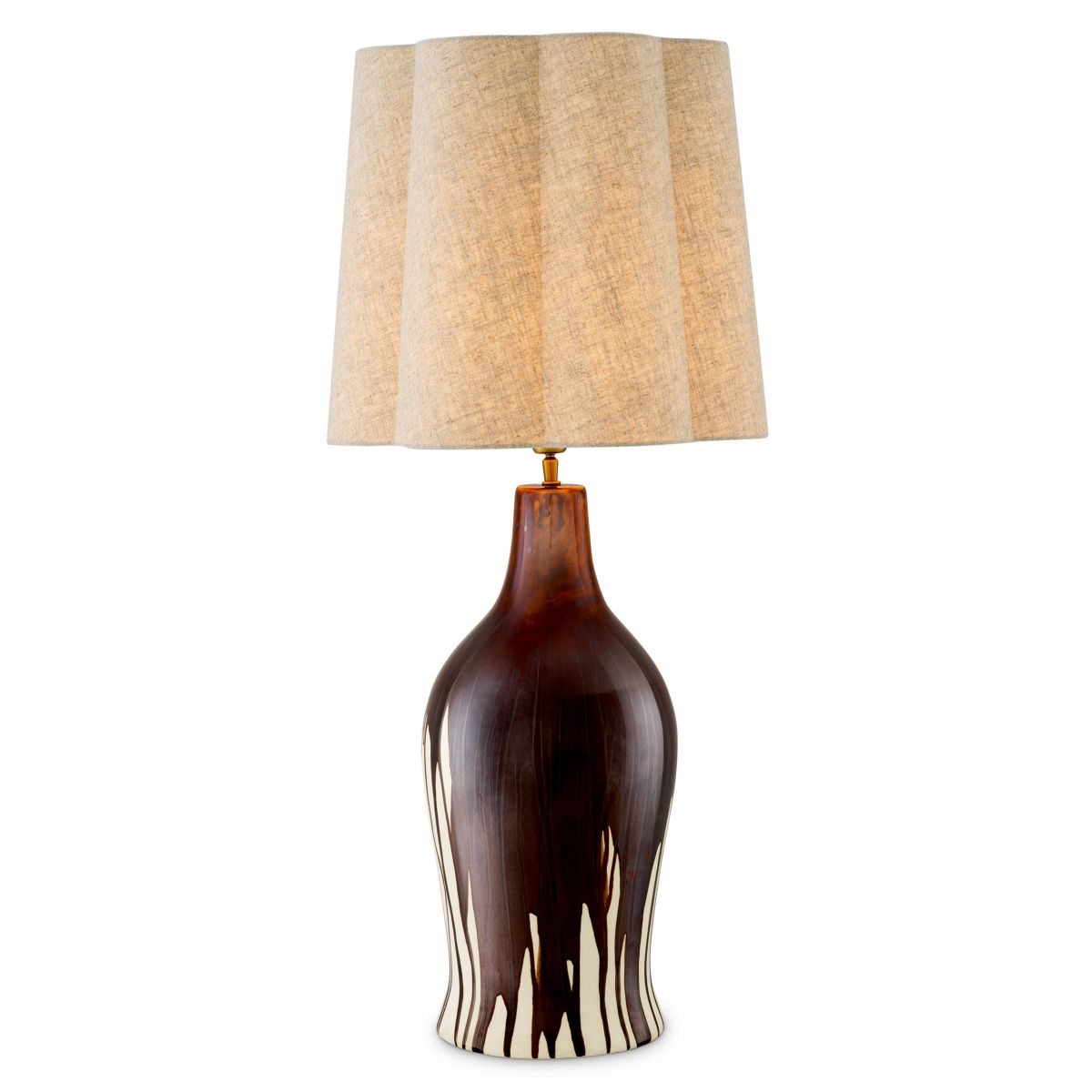 Beatriz Table Lamp - Brown