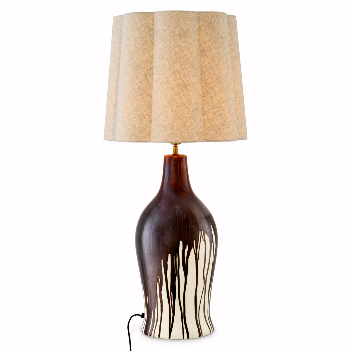 Beatriz Table Lamp - Brown