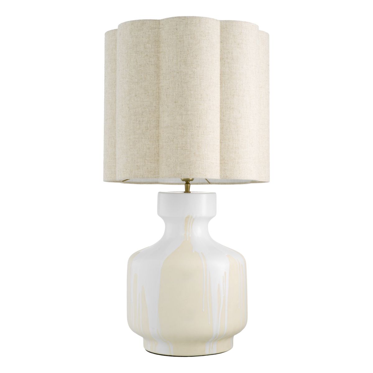 Lorena Table Lamp - White