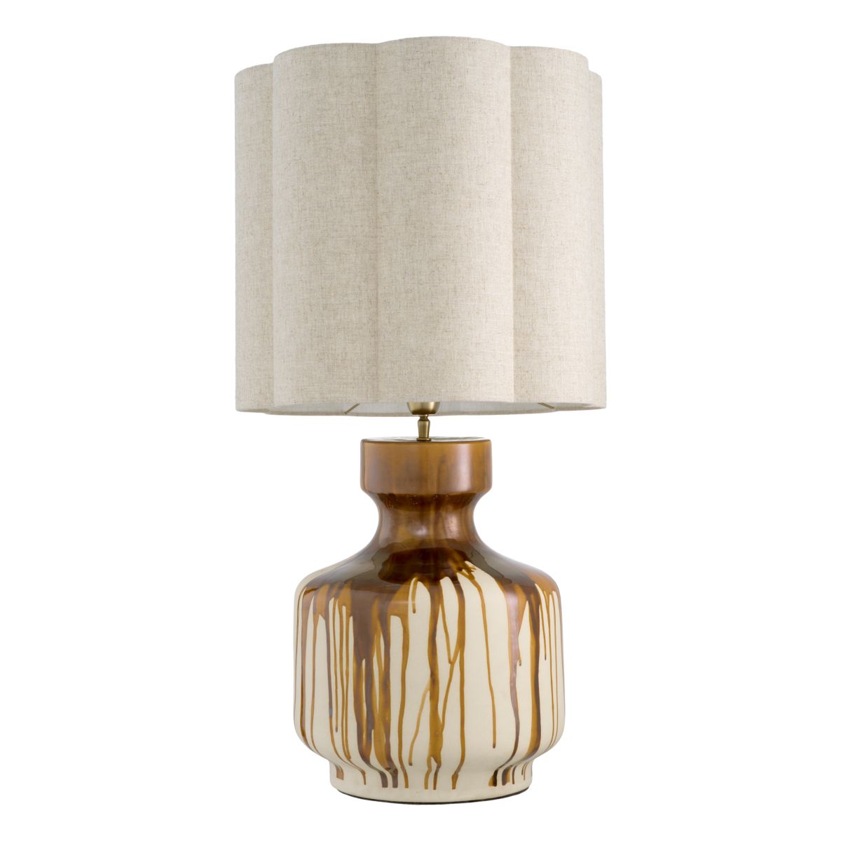 Lorena Table Lamp - Brown