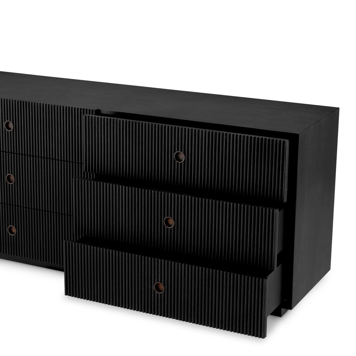 Dimitrios Chest of Drawers - Charcoal Oak
