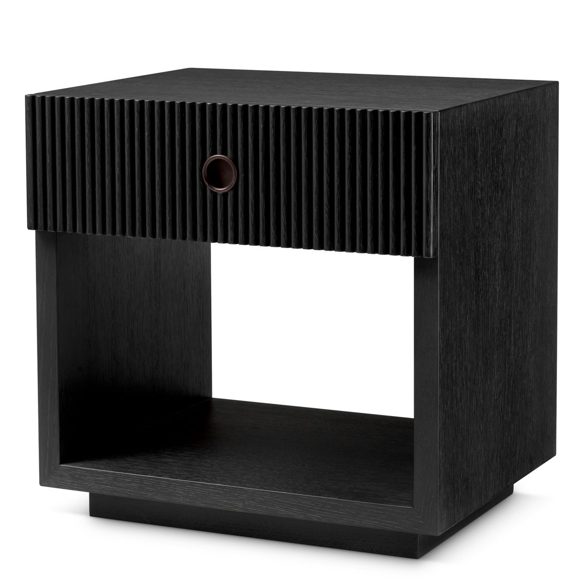 Dimitrios Nightstand - Charcoal Oak