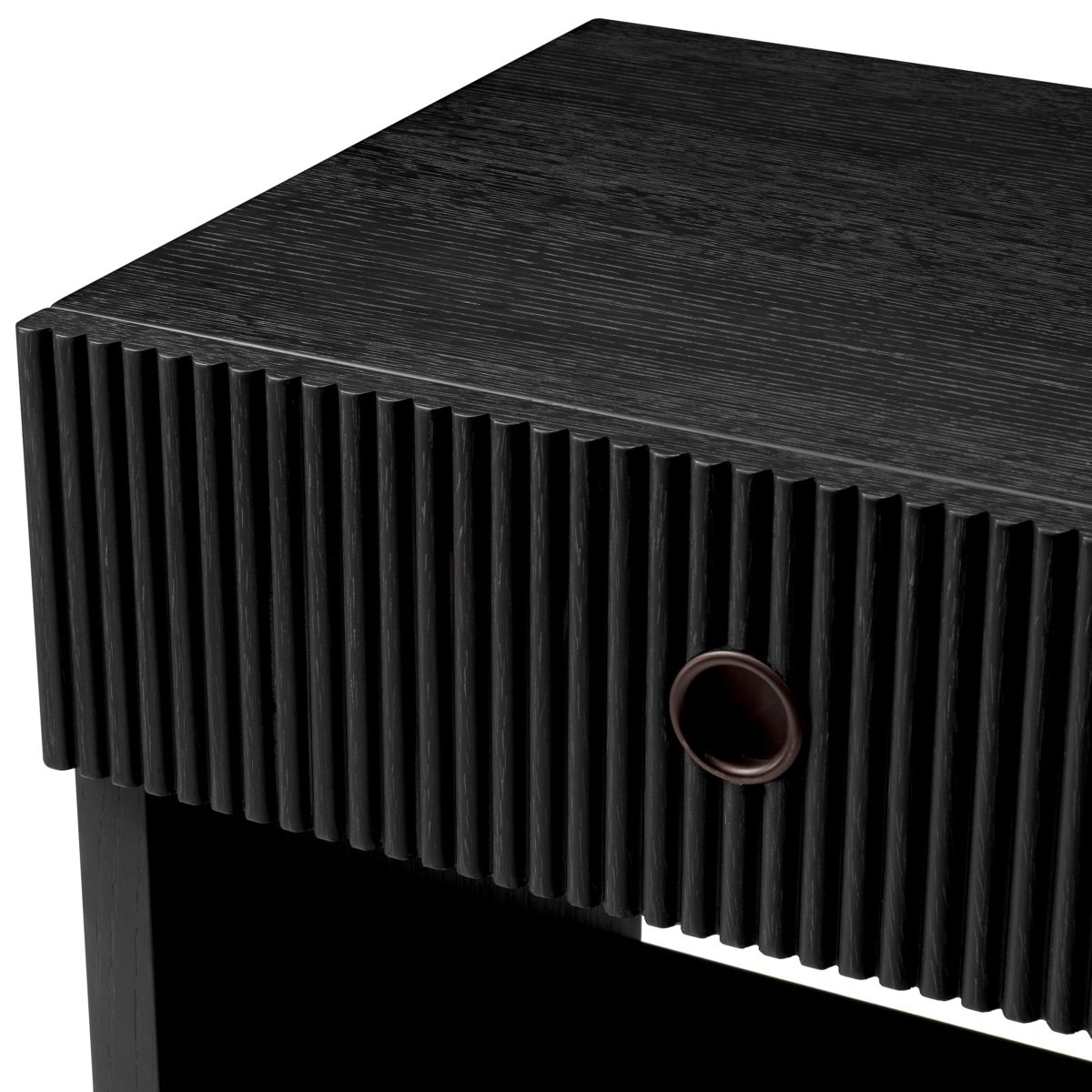 Dimitrios Nightstand - Charcoal Oak