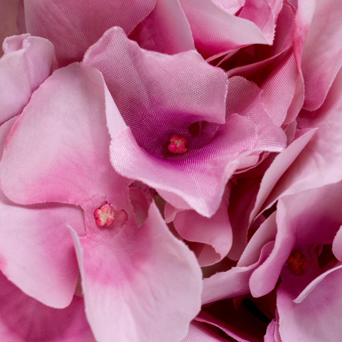 Real Touch Bouquet of Hydrangeas - 48 pcs - Pink