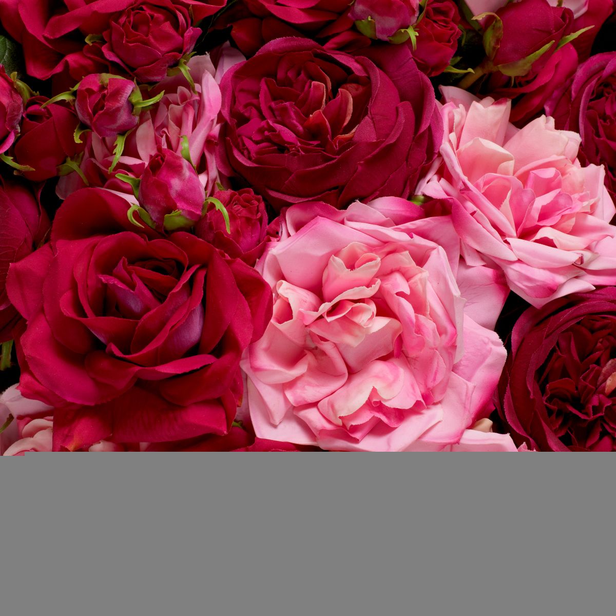 Bouquet of Roses - Red & Pink