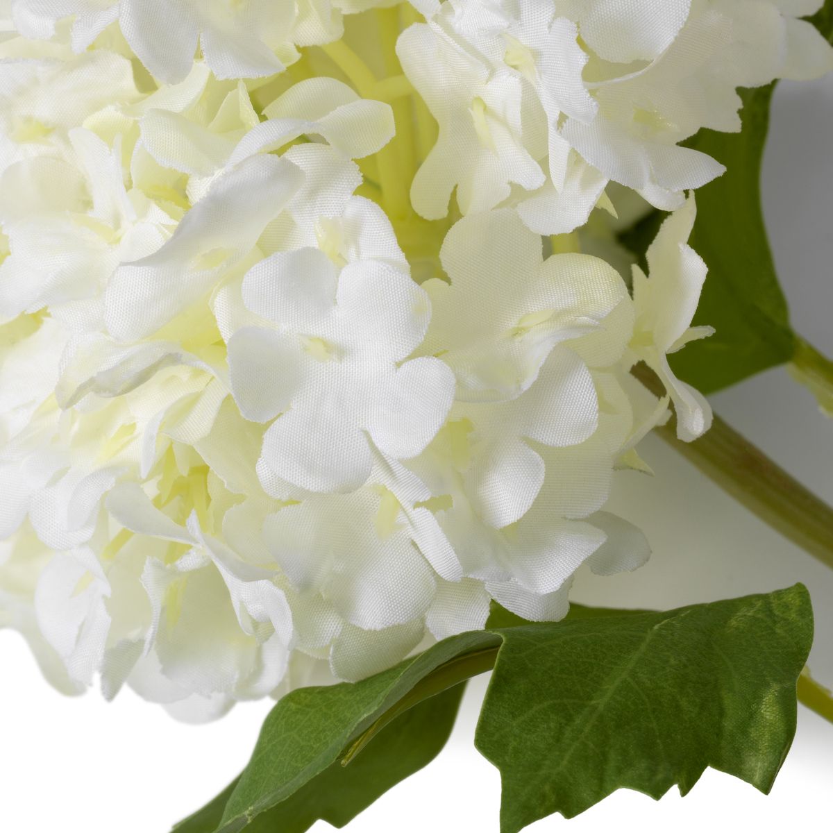 Real Touch Bouquet of Hydrangeas - 36 pcs - White