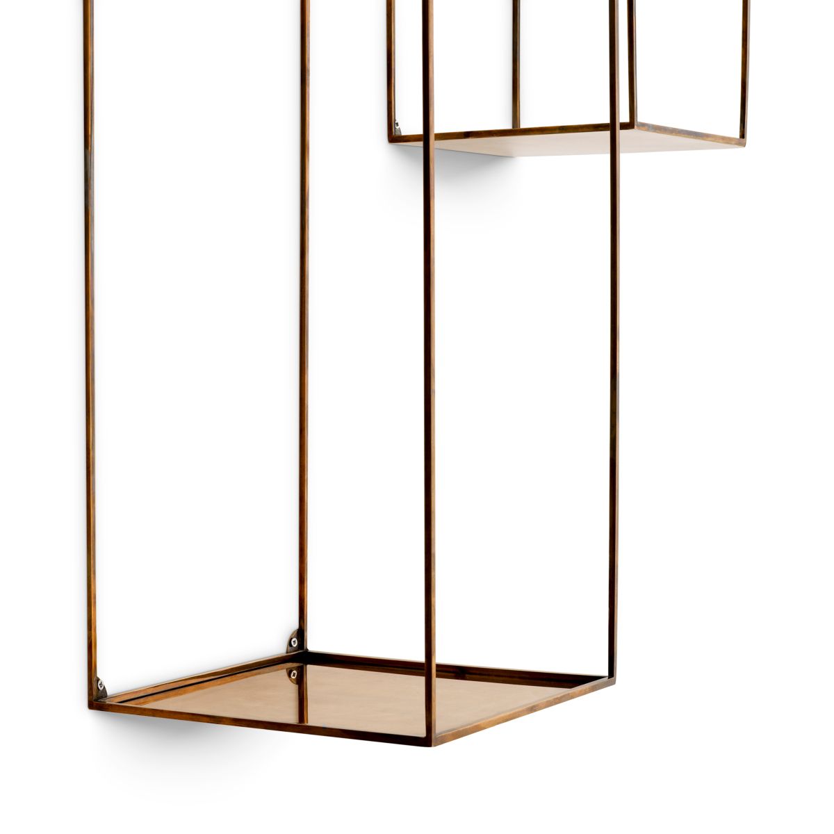 Deco Wall Rack - Rectangular - Set of 2