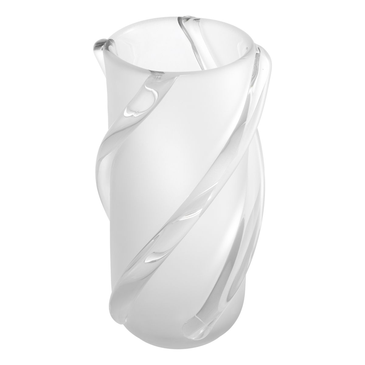 Celestino Vase - L - Frosted White