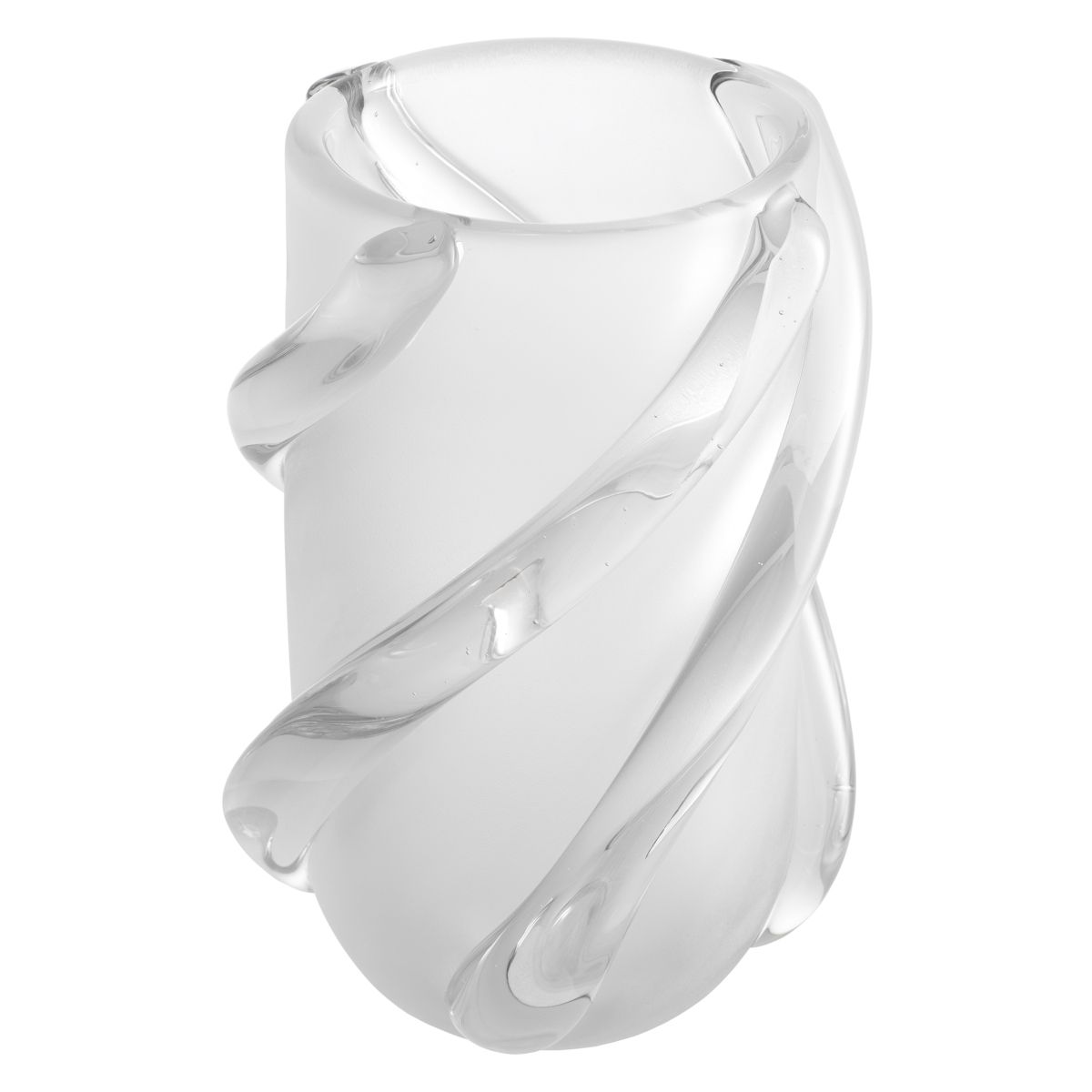Celestino Vase - M - Frosted White