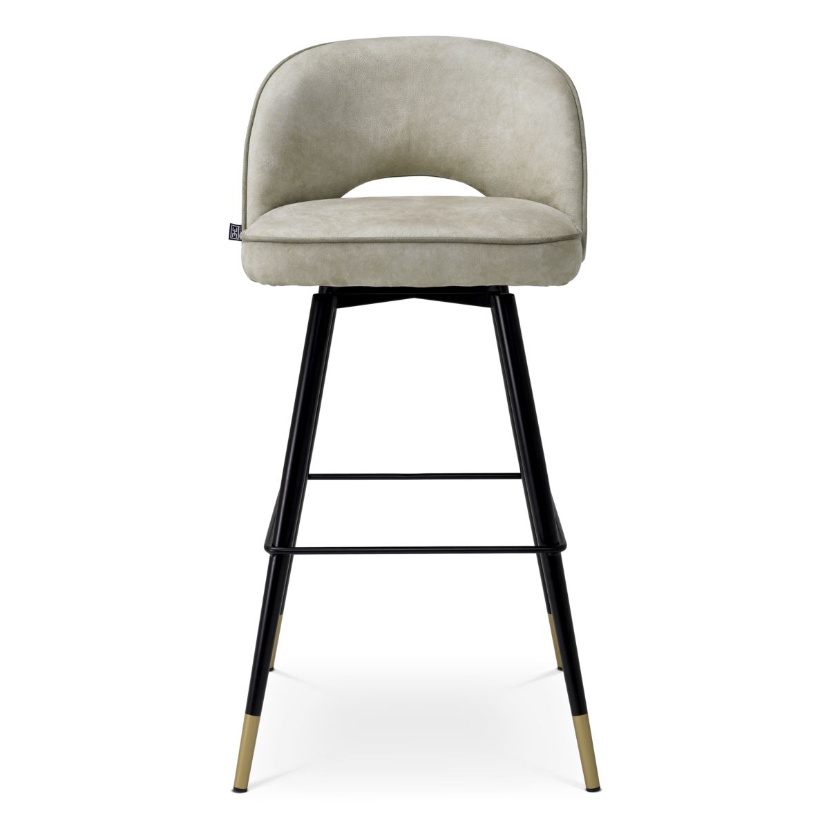 Cliff Bar Stool - Set of 2 - Mayer Silver