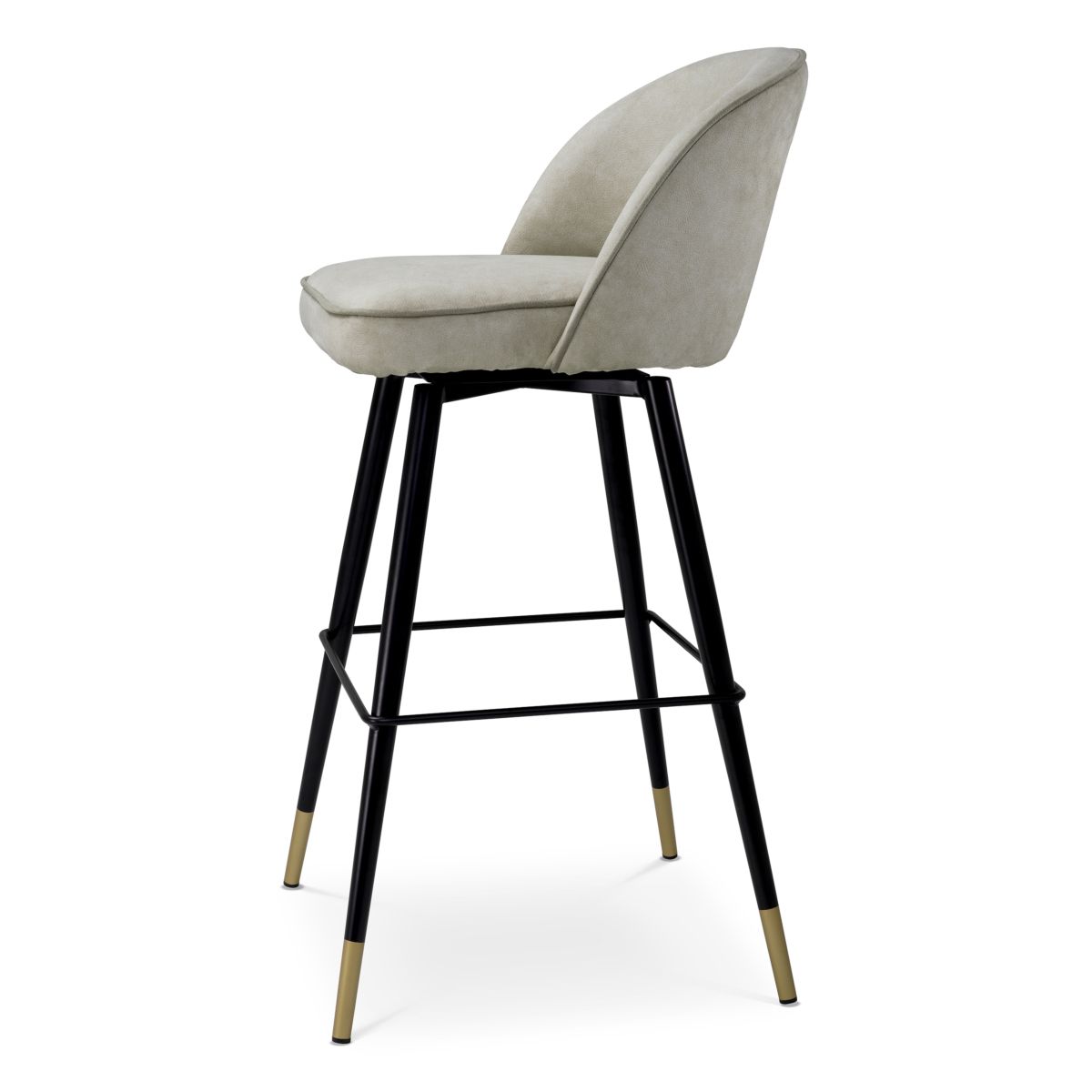 Cliff Bar Stool - Set of 2 - Mayer Silver