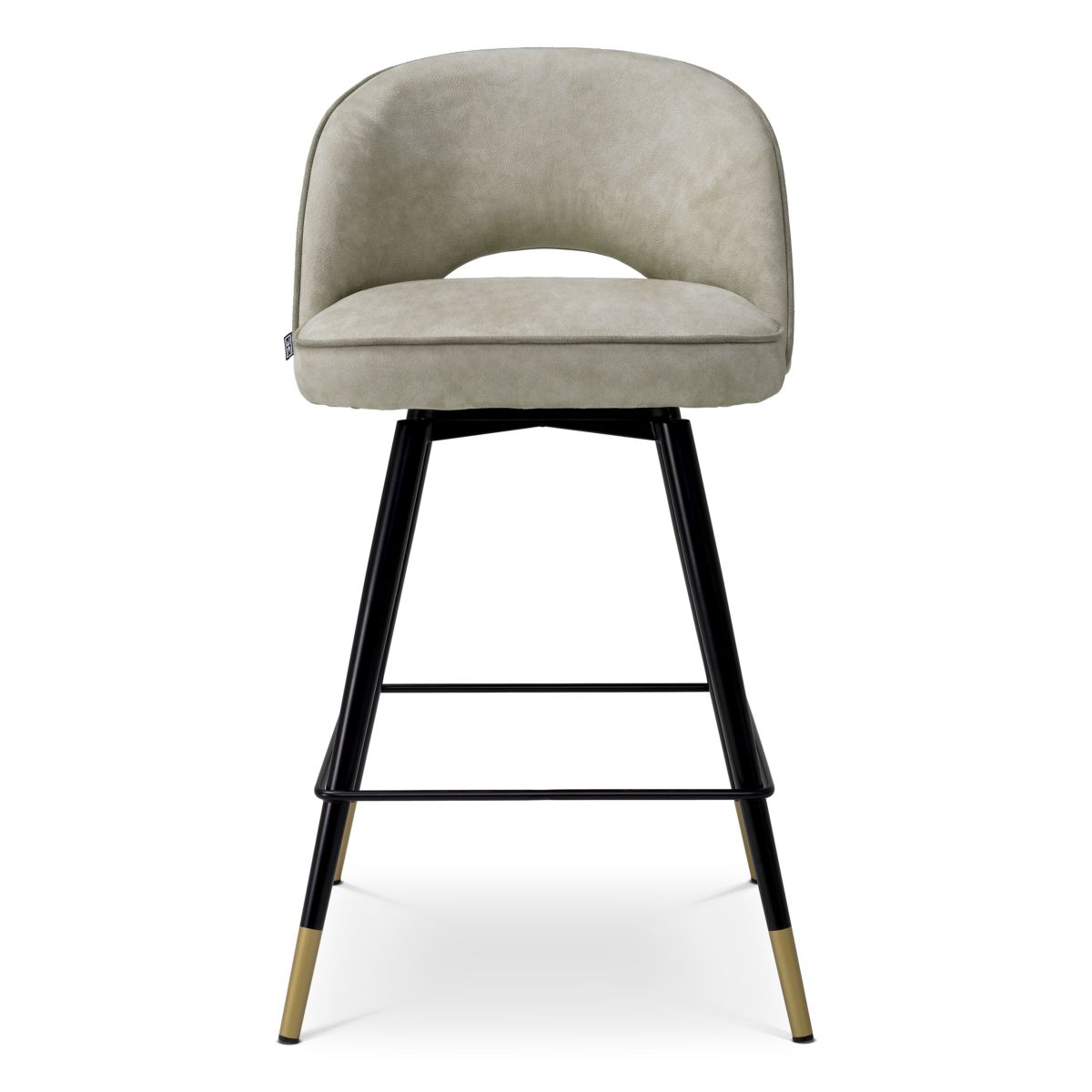 Cliff Counter Stool - Set of 2 - Mayer Silver
