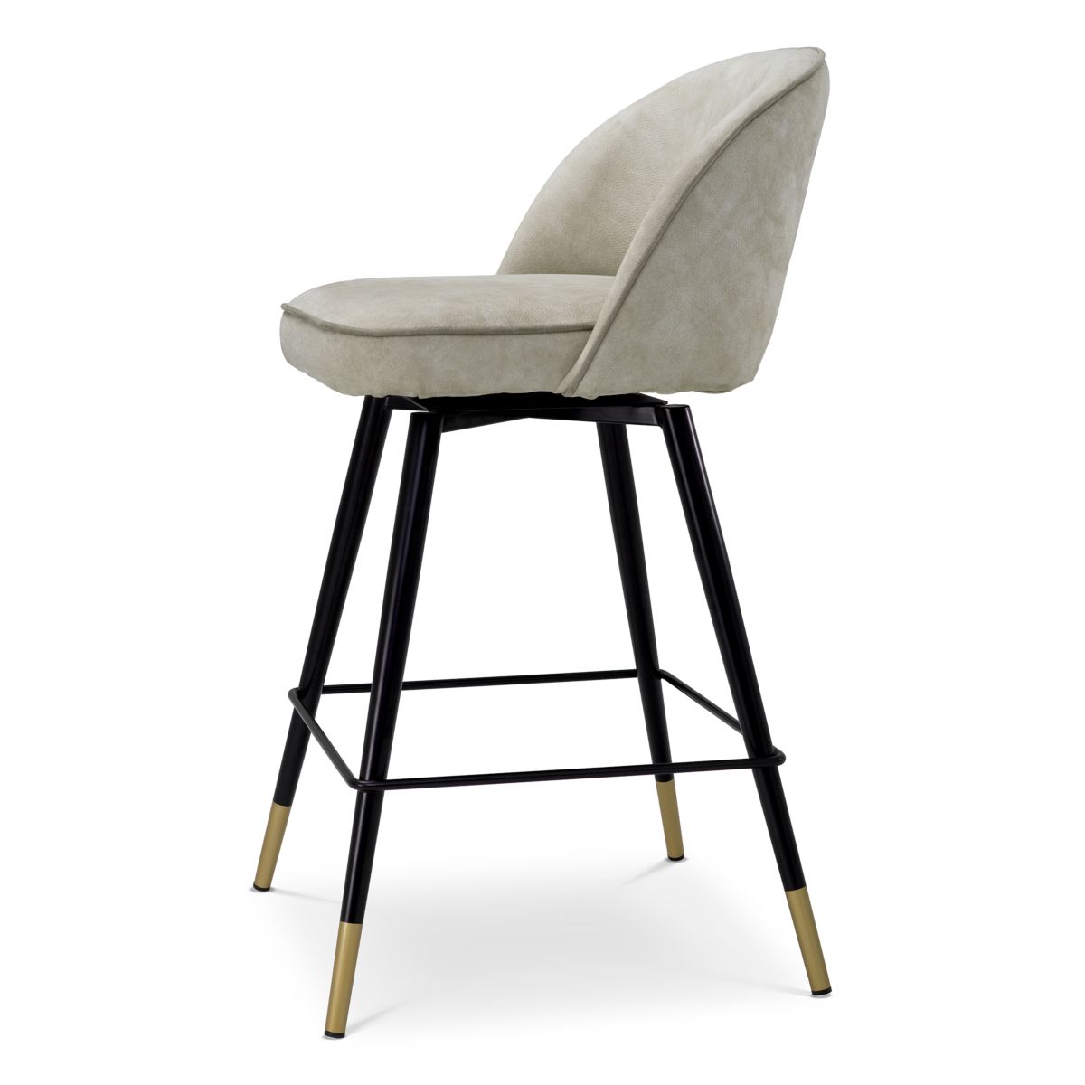 Cliff Counter Stool - Set of 2 - Mayer Silver