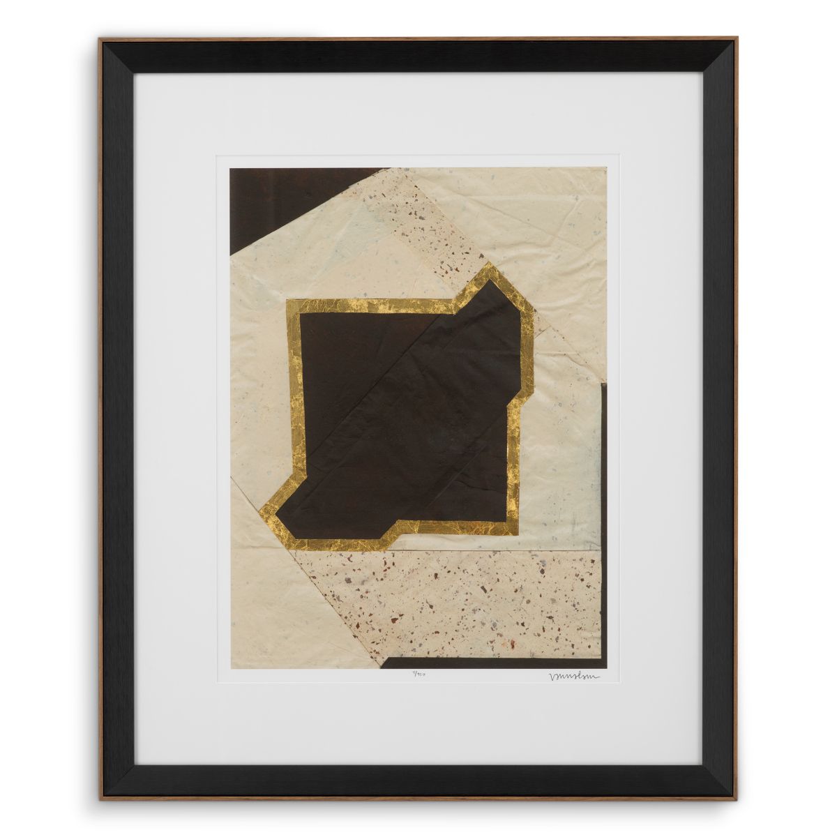 Creased Umber by Vanna Lam Print - Set of 2
