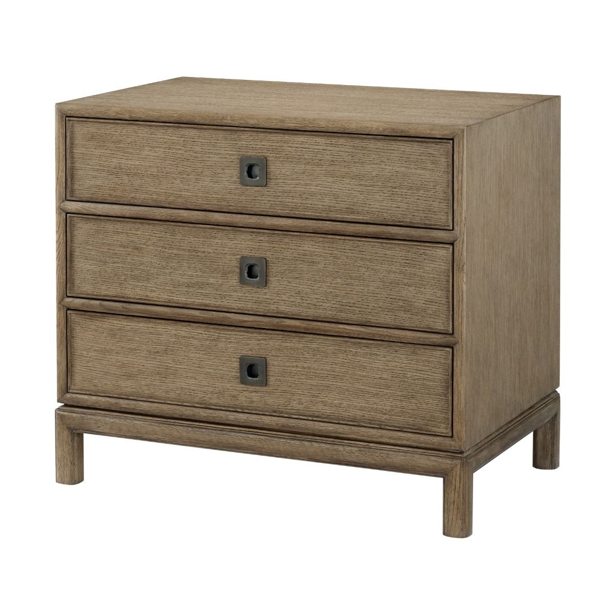 Montauk Large Bedside Table - Dark