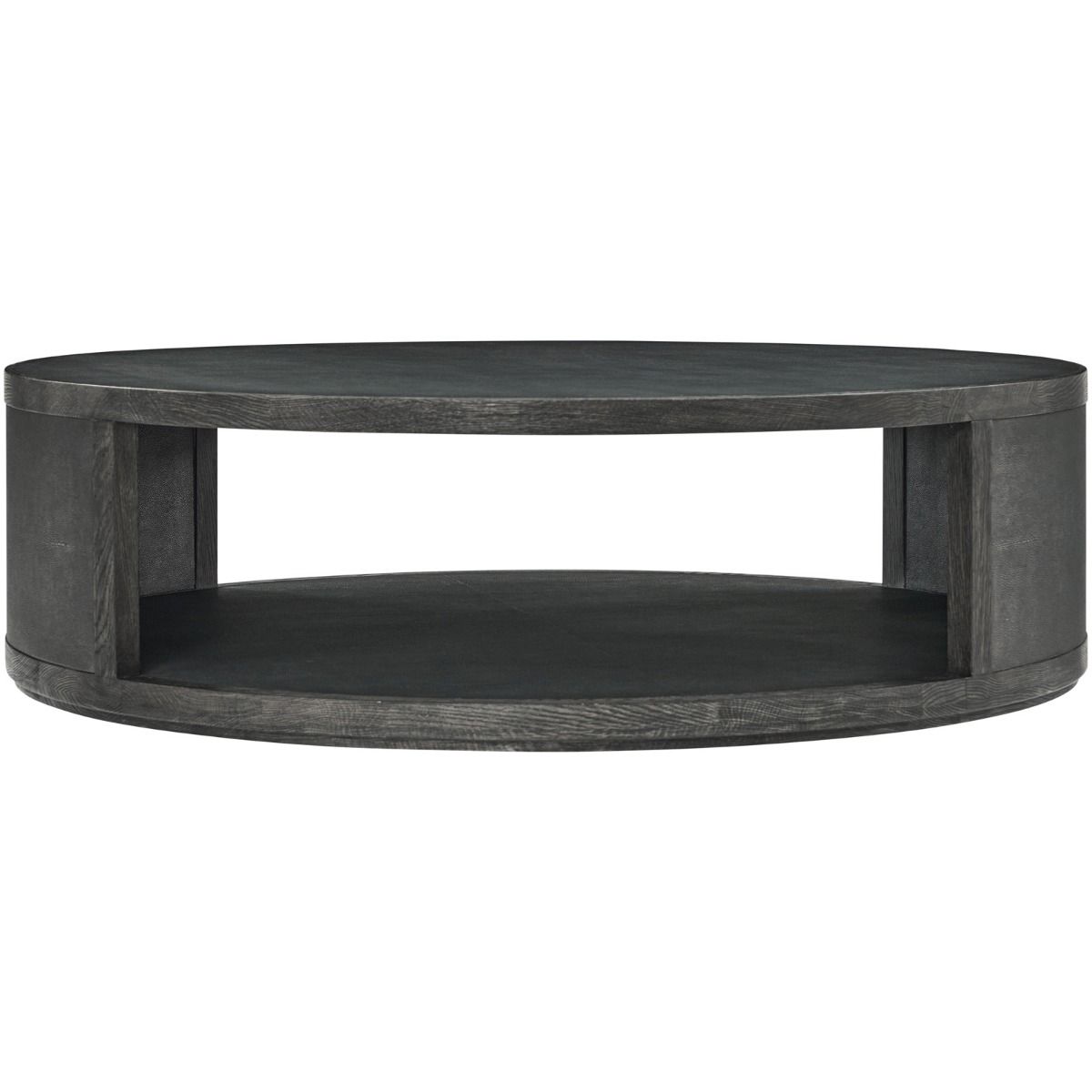 Maxwell Round Coffee Table Large - Dark