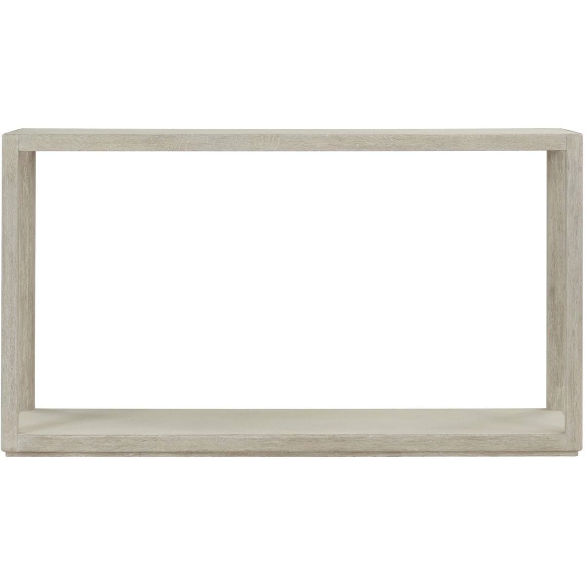 Wooden console table in white washed wood