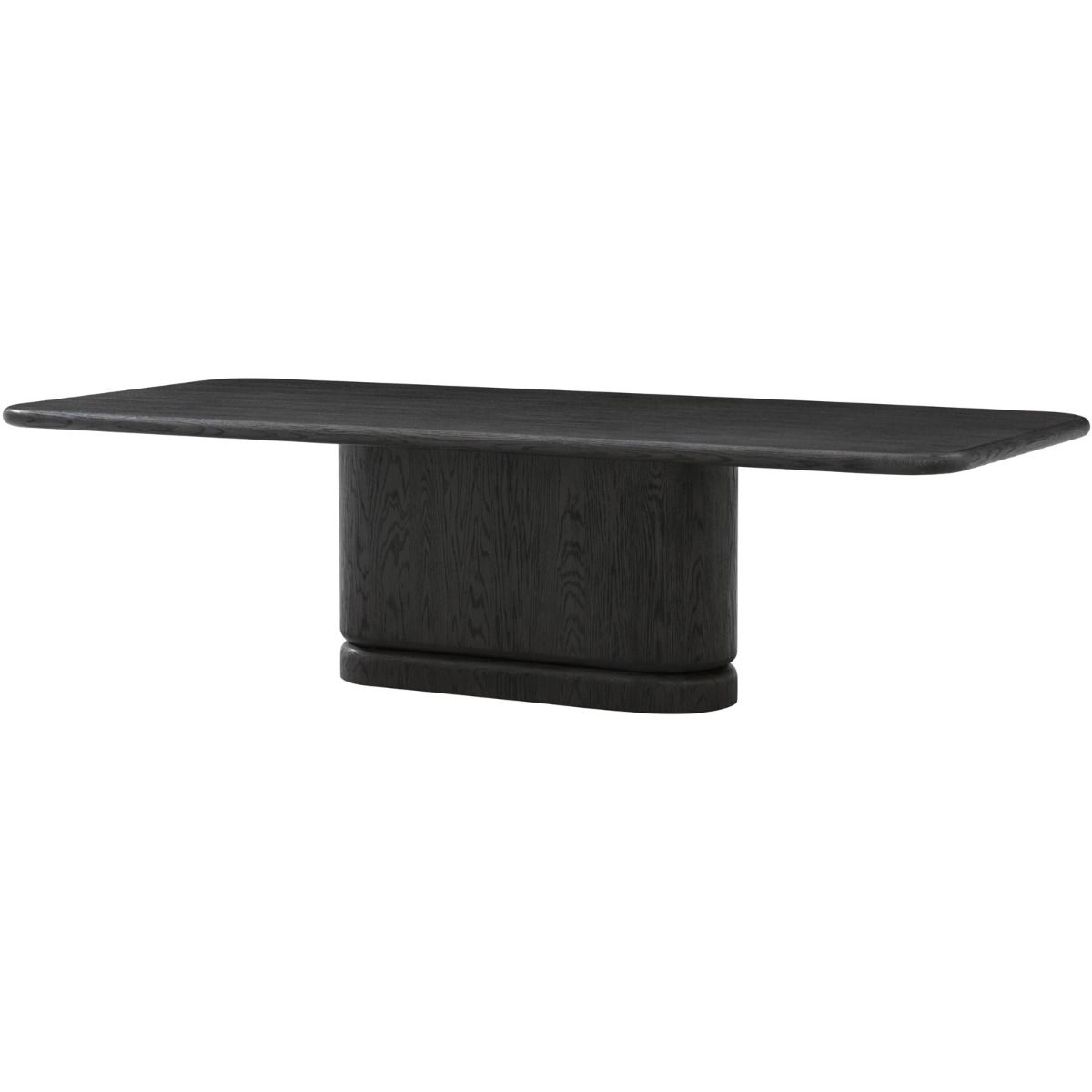 Luna Rectangle Dining Table - Dark