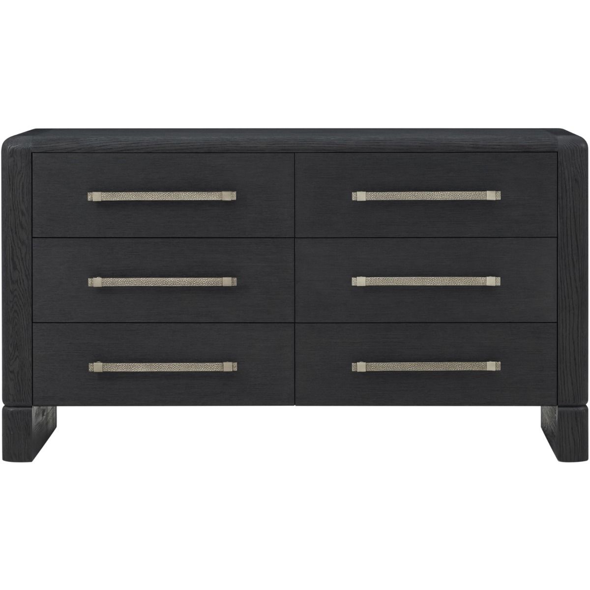 Luna 6-drawer Dresser - Dark
