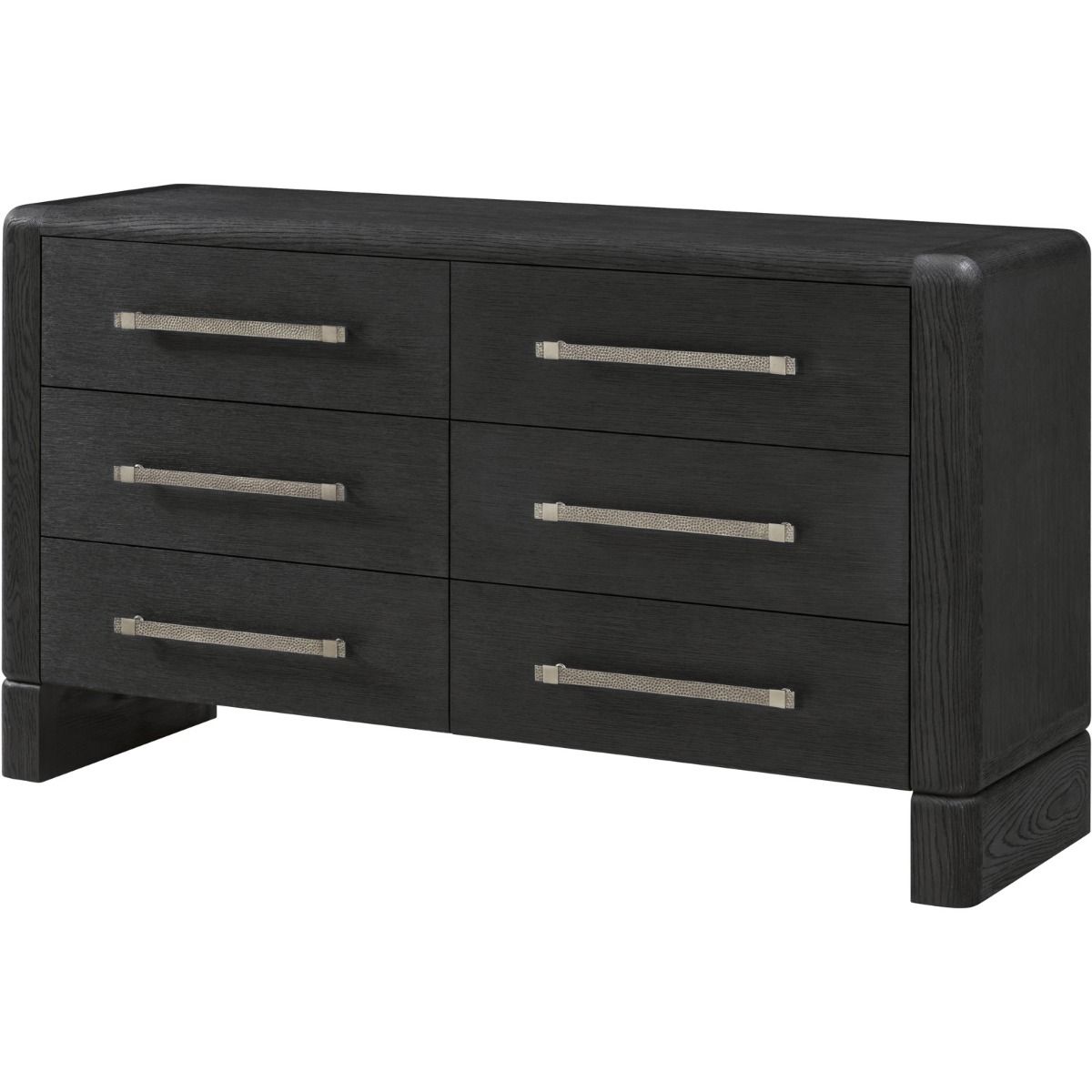 Luna 6-drawer Dresser - Dark