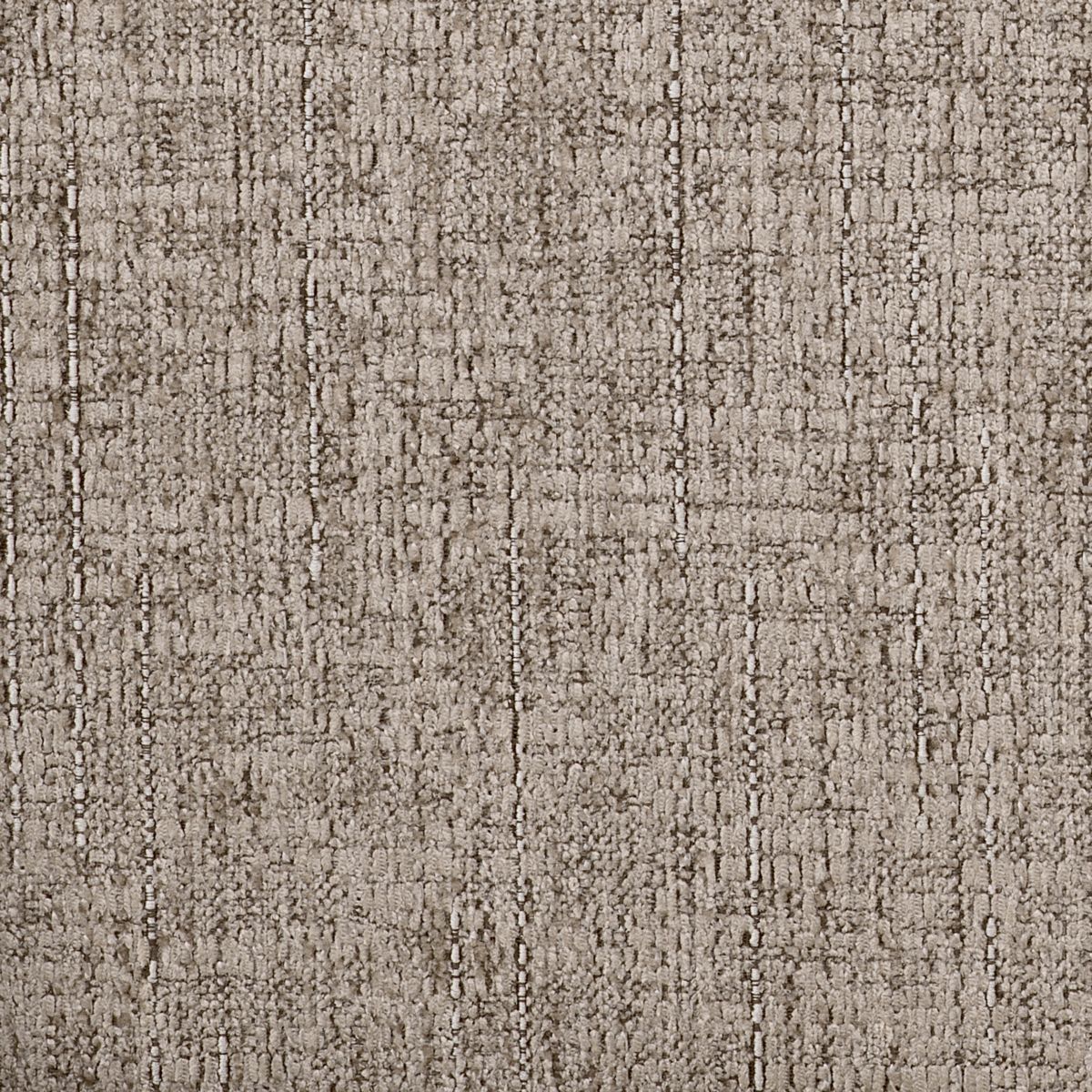 Large taupe armchair with a squared silhouette