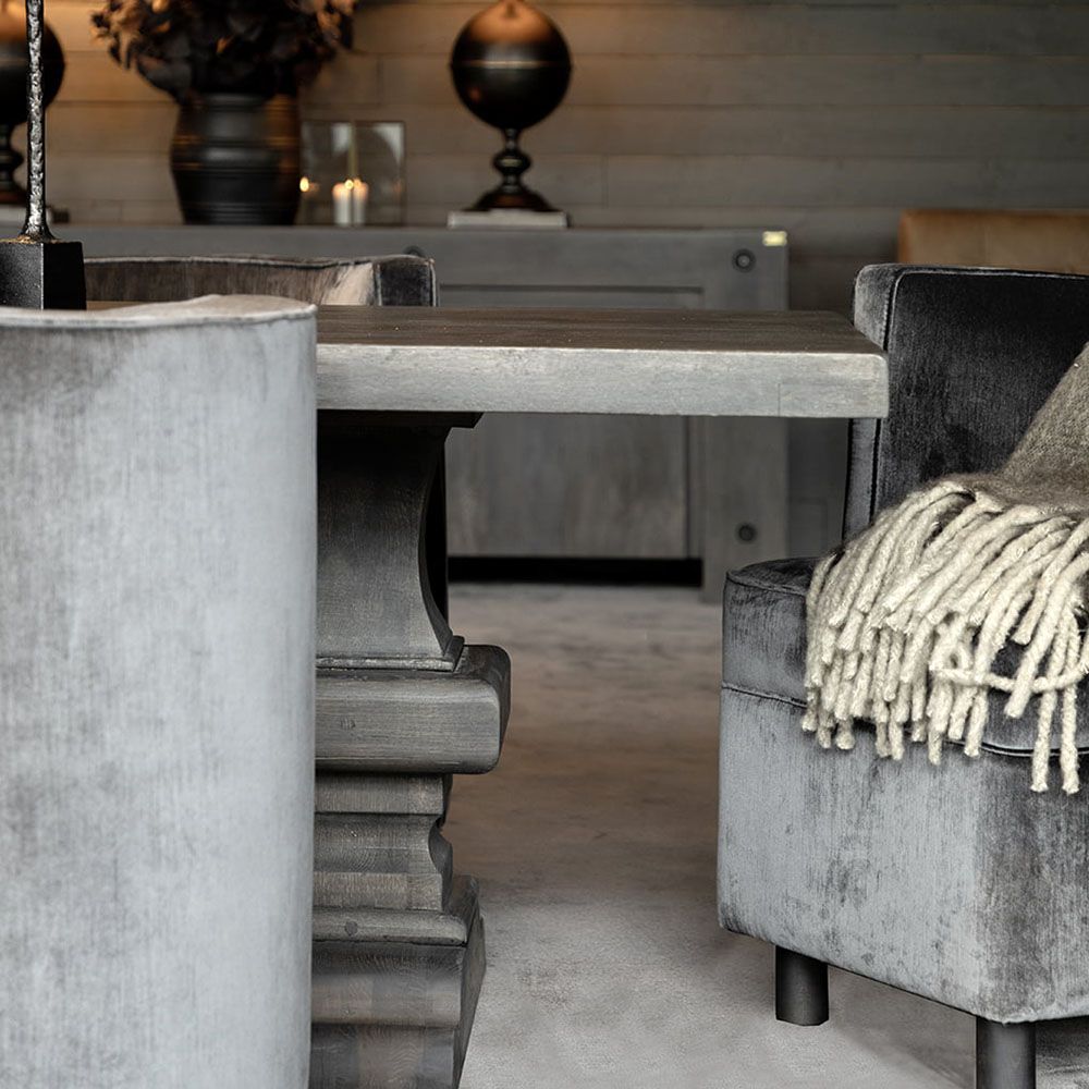 Paris Dining Table - Brown - L
